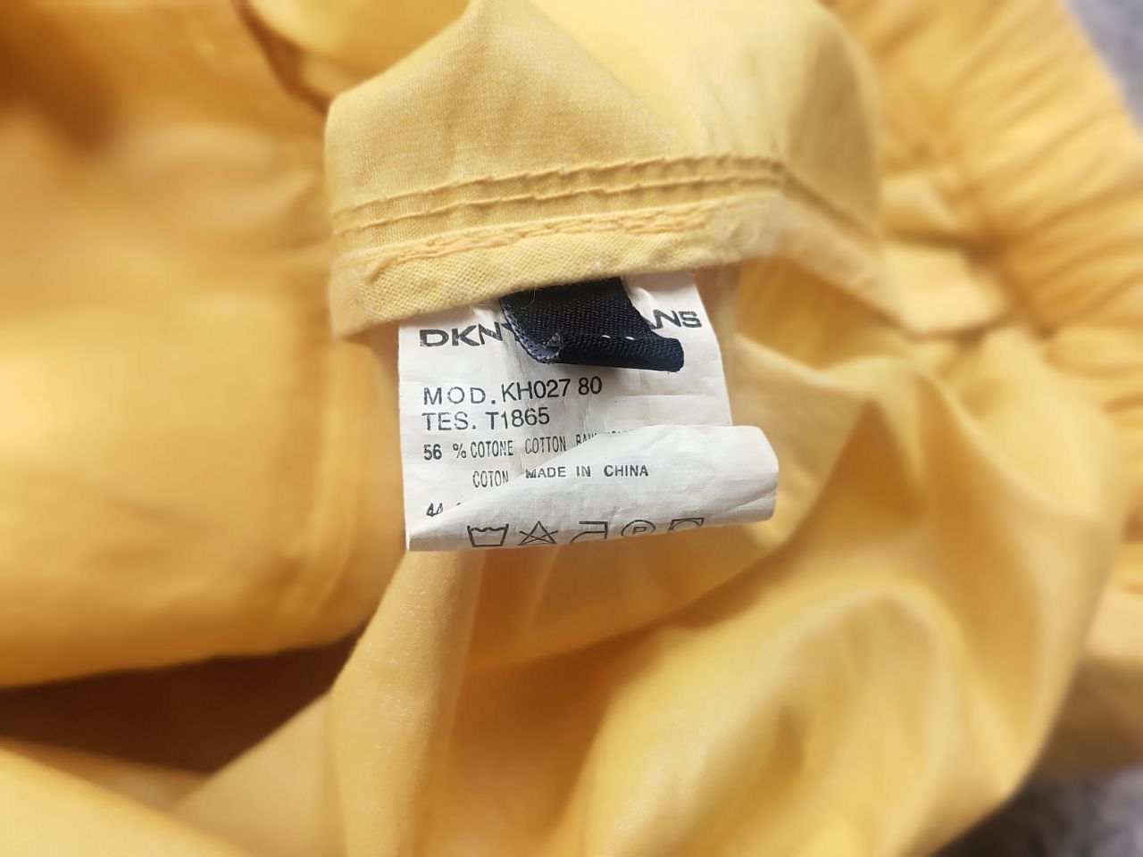DKNY DKNY Vintage Donna Karan New York Yellow Windbreaker Jacket Size US M / EU 48-50 / 2 - 15 Thumbnail