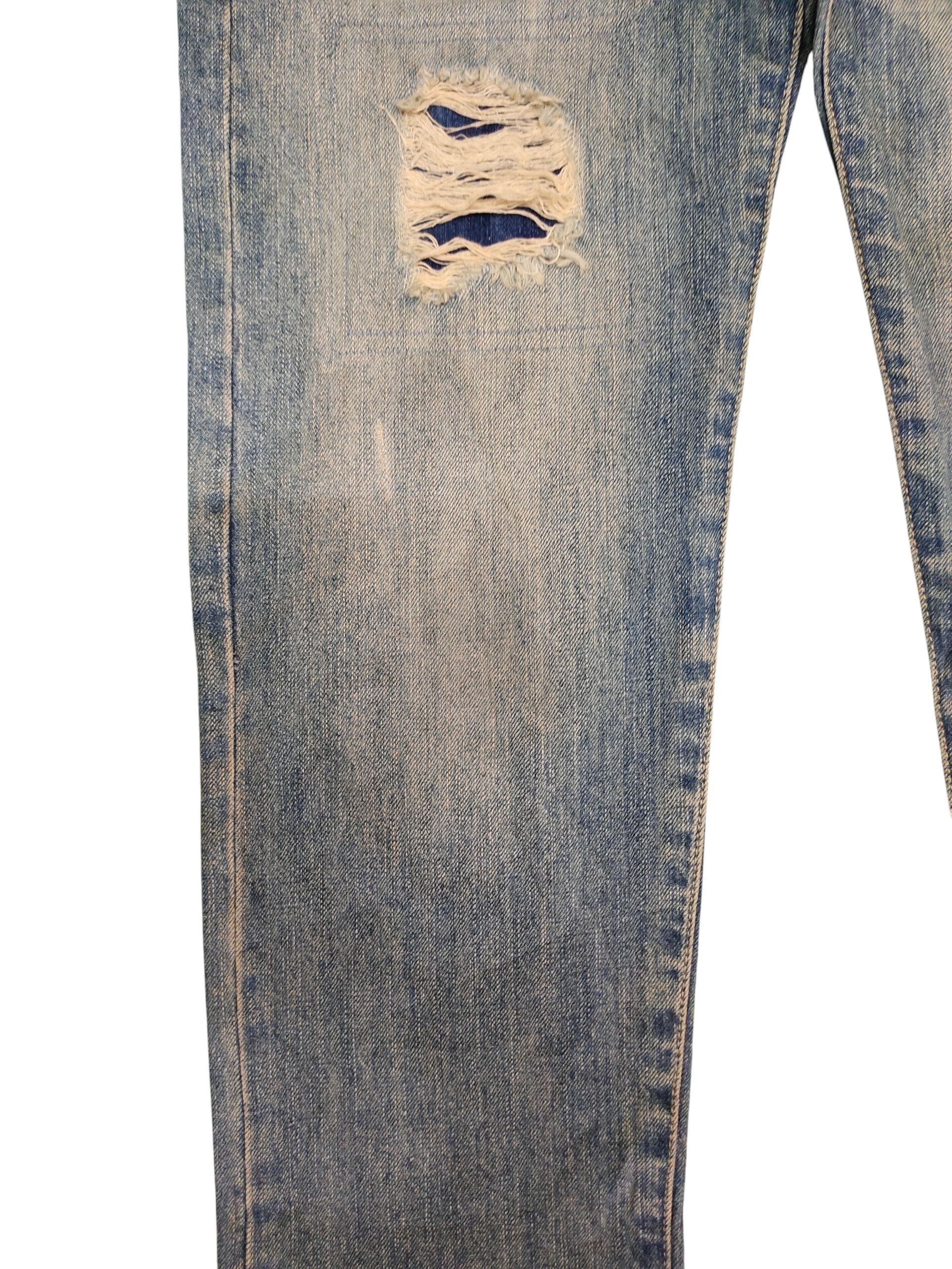 Comme des Garcons × Undercover Vintage Urban Research Doors Japan Patchwork Distress Jeans Size US 28 / EU 44 - 4 Thumbnail