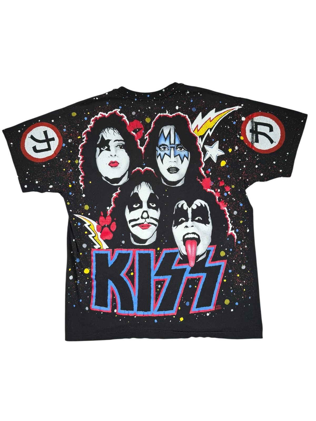 Band Tees Vintage Kiss All Over Print Winterland Graphic Tee Large Size US L / EU 52-54 / 3 - 2 Thumbnail