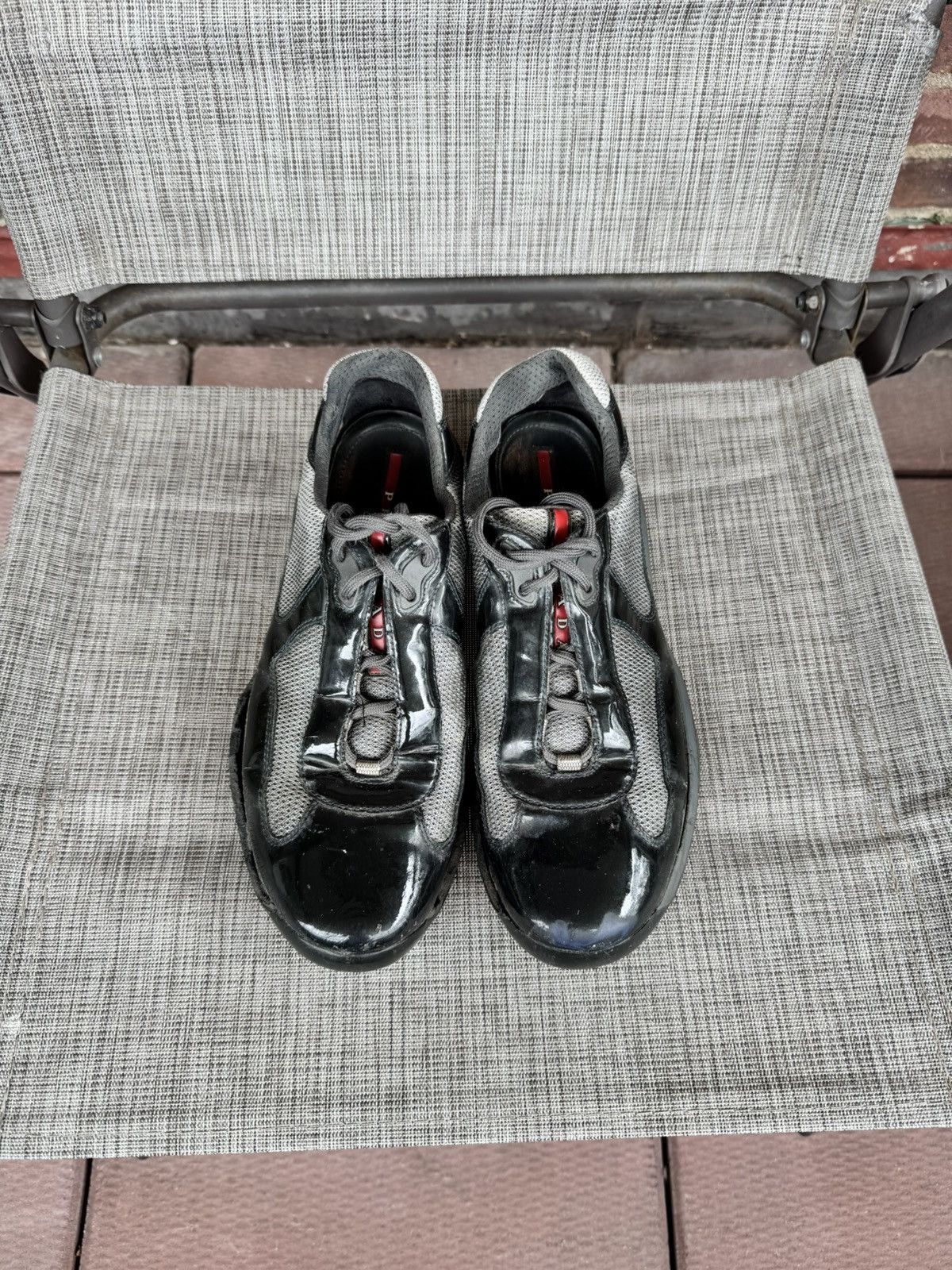 gm様Prada 00s Low Flat Car Shoes Prada Vintage Prada car shoe | Grailed