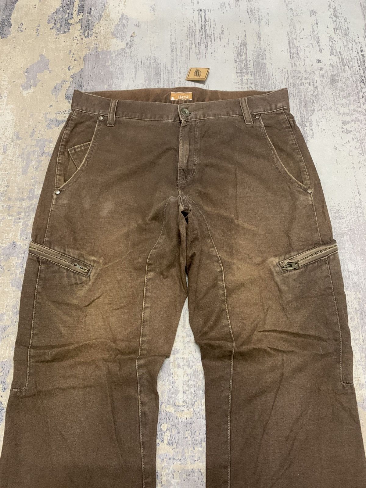 Japanese Brand Ifsixwasnine Style Vintage IKKA Flared Pants Size US 34 / EU 50 - 2 Thumbnail