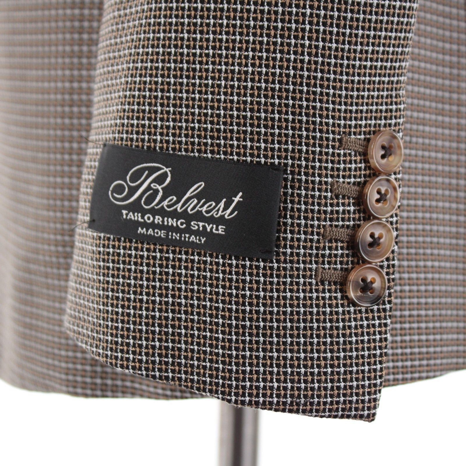 Belvest Belvest Suit Size US 38 Regular in Beige Size 38R - 4 Thumbnail