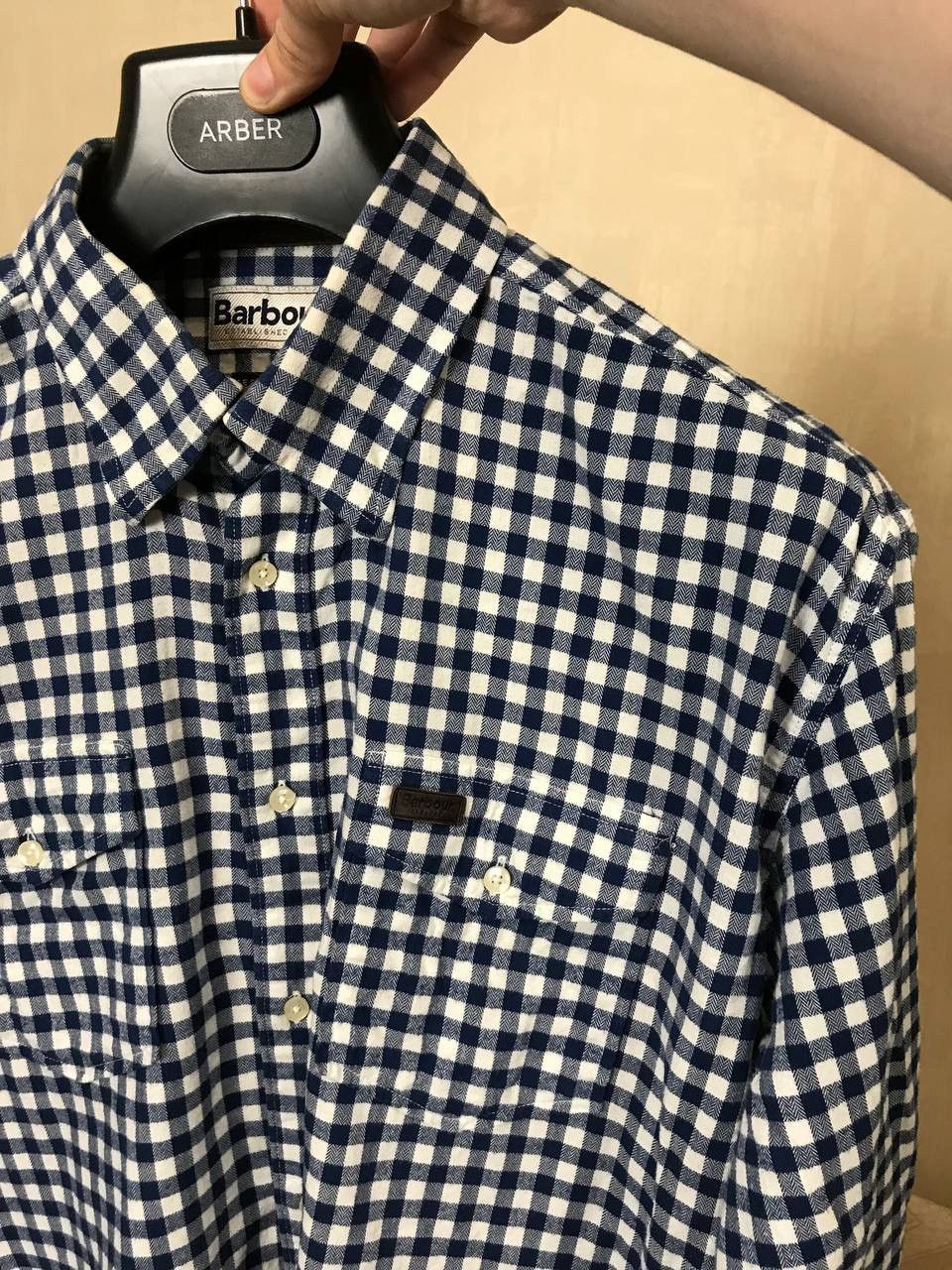 Barbour × Vintage 🔥 Barbour Long Sleeve Button Shirt Regular Fit Novacheck Size US XL / EU 56 / 4 - 7 Thumbnail