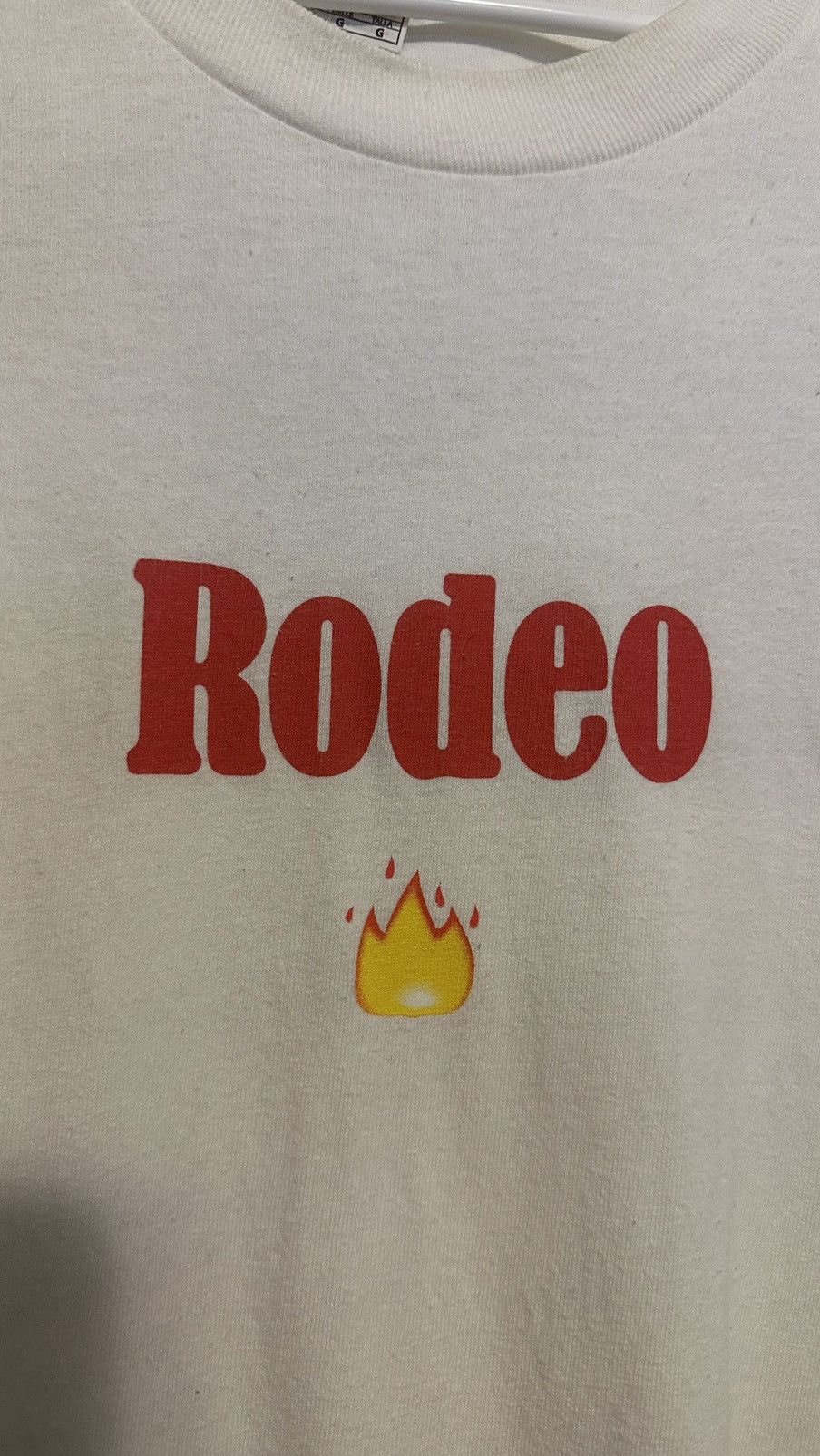 Travis Scott Travis Scott Flame emoji Rodeo Tee Size US XL / EU 56 / 4 - 3 Thumbnail