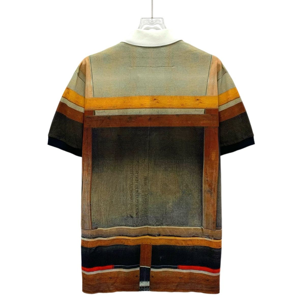 Givenchy Givenchy Color Block Stripe Panel Cotton Polo Shirt K26WX Size US S / EU 44-46 / 1 - 2 Thumbnail
