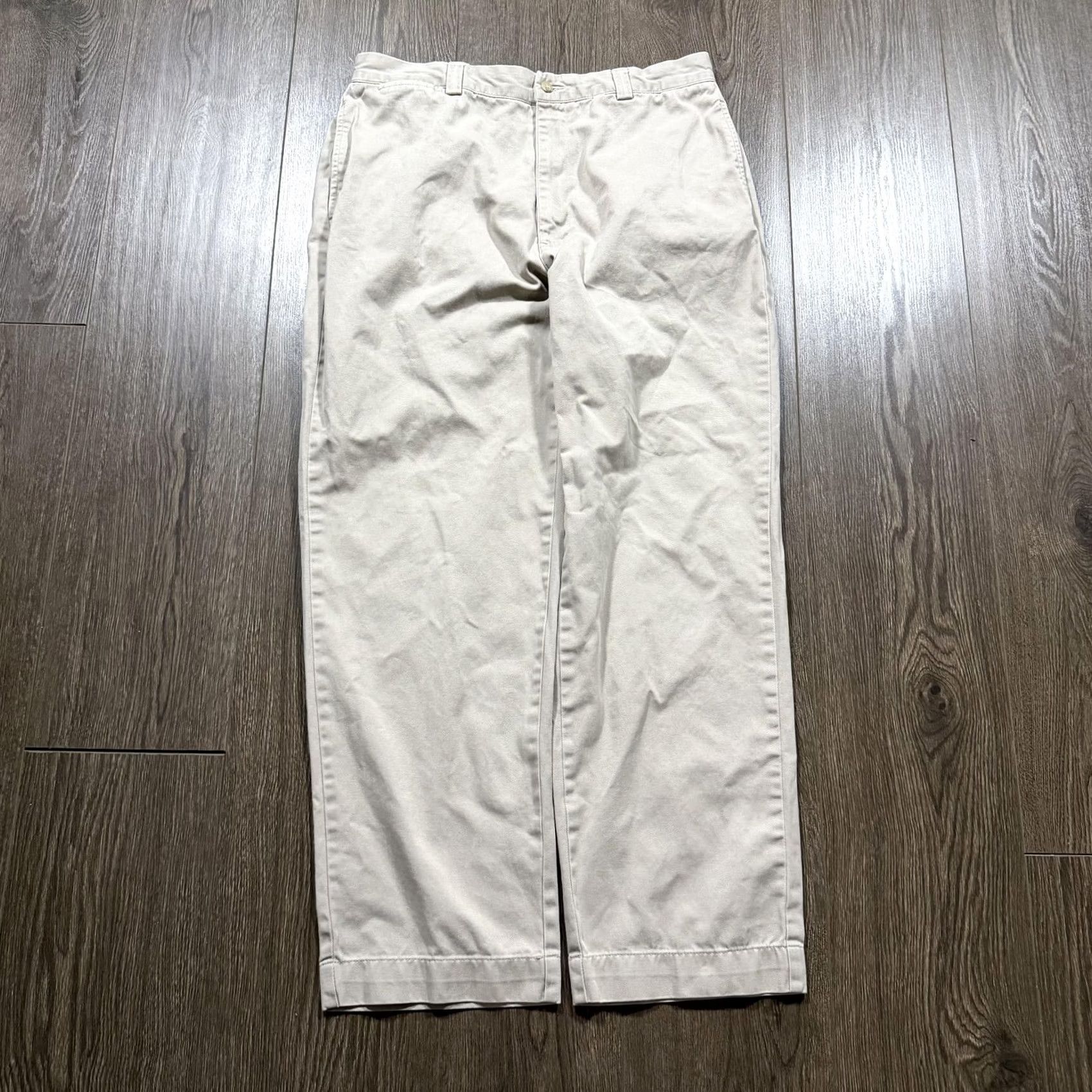 Polo Ralph Lauren Polo Ralph Lauren Pants Mens 35x30 Beige Chino Philip Pant Classic Fit Casual Size US S / EU 44-46 / 1 - 5 Thumbnail