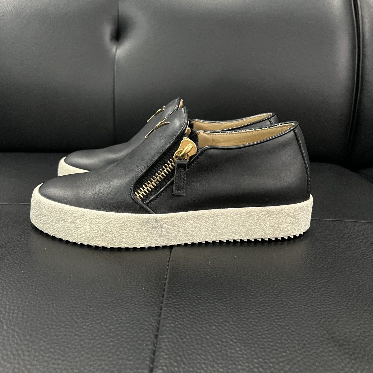 Giuseppe Zanotti Giuseppe Zanotti Double-Zip Sneakers Size US 6 / IT 36 - 4 Thumbnail