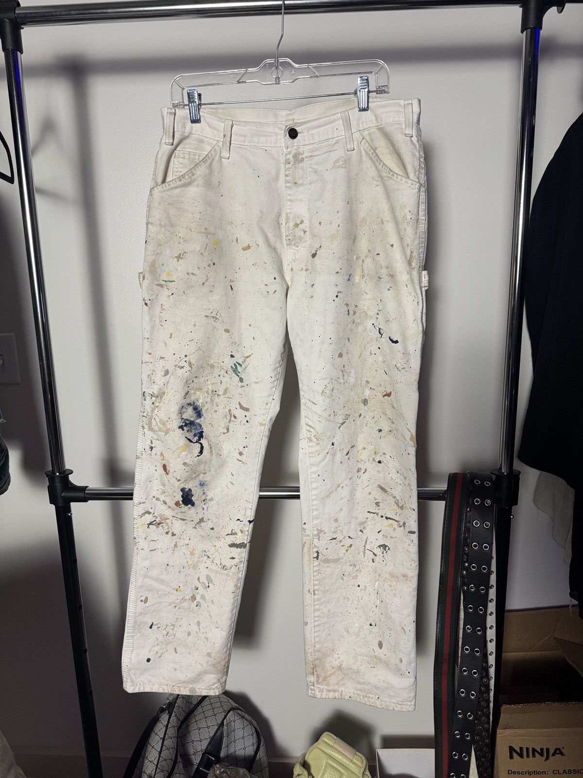 Dickies White Paint Dickies Painter pants Size US 30 / EU 46 - 1 Thumbnail