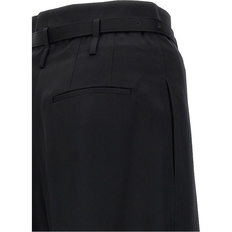 Jil Sander o1w1db10825 Trouser in Black Size 28" / US 6 / IT 42 - 6 Thumbnail