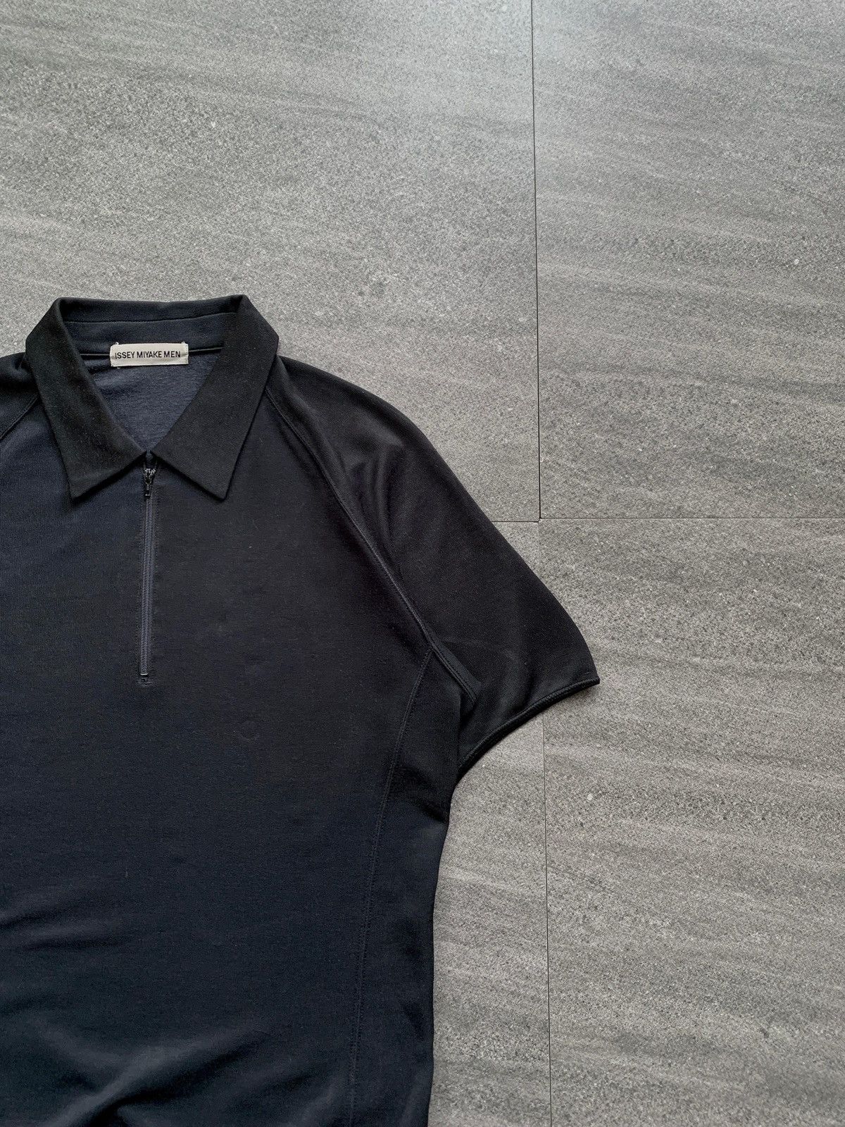 Issey Miyake FREE TAX! Spandex Polo Shirt Size US S / EU 44-46 / 1 - 3 Thumbnail