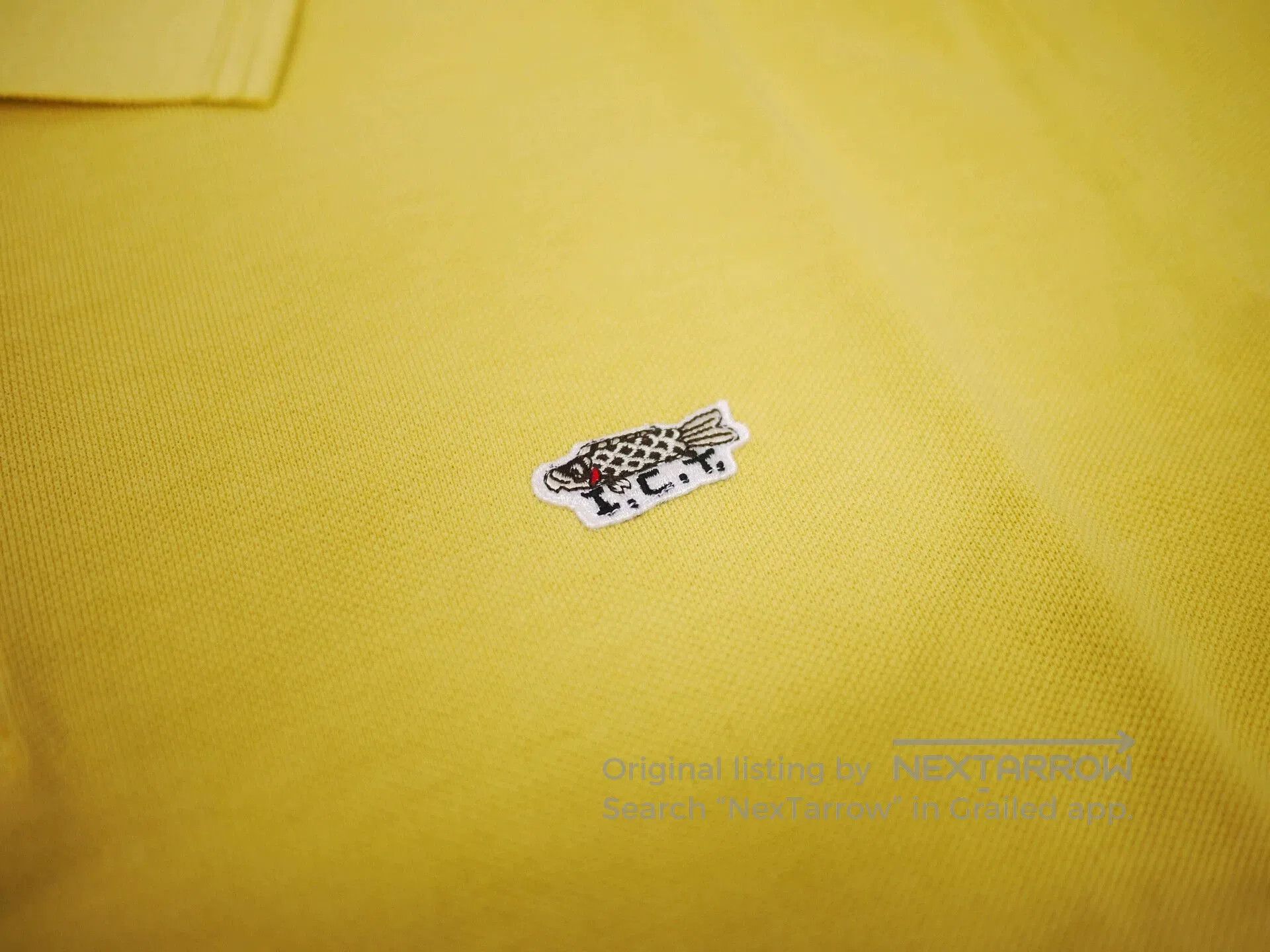 Visvim Yellow Short Sleeve Polo Shirt. Size US S / EU 44-46 / 1 - 4 Thumbnail
