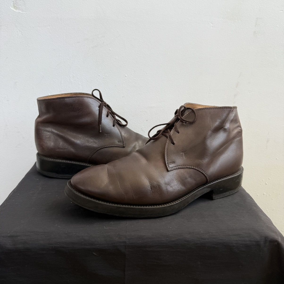 Tod's Tod’s leather Desert Boots uk 8 size 42-42.5 Size US 8.5 / EU 41-42 - 3 Thumbnail