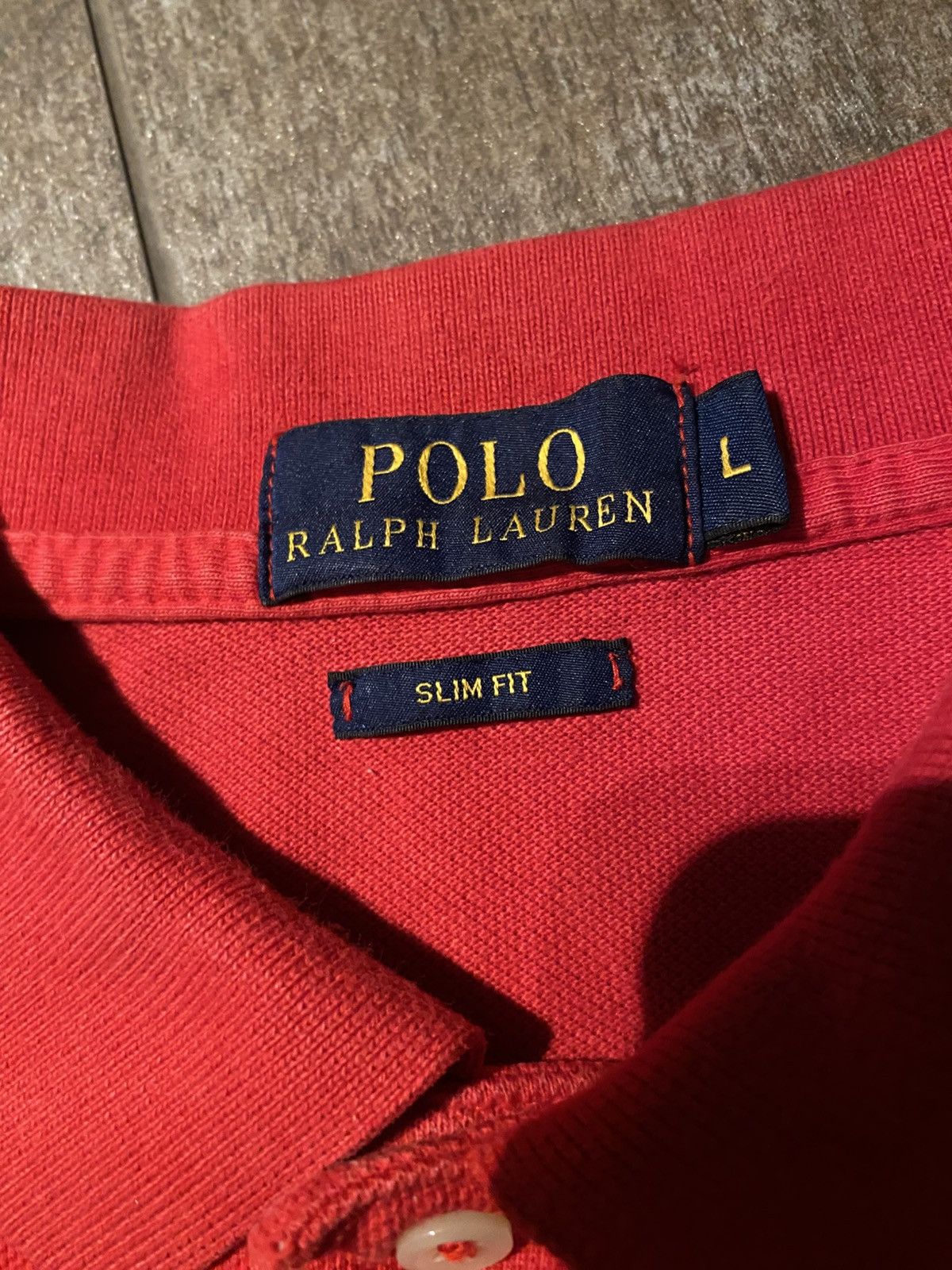 Polo Ralph Lauren Red Polo Ralph Lauren Poloshirt Chief Keef | Size L | 10/-10 Size US L / EU 52-54 / 3 - 6 Thumbnail