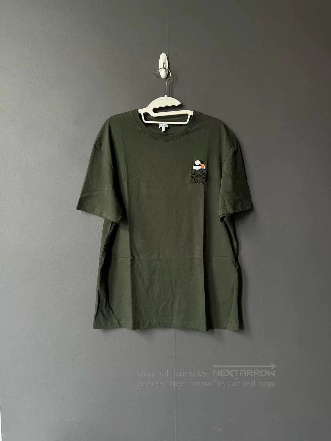 Loewe loewe panda embroidery logo short sleeve shirt. Size US M / EU 48-50 / 2 - 1 Thumbnail