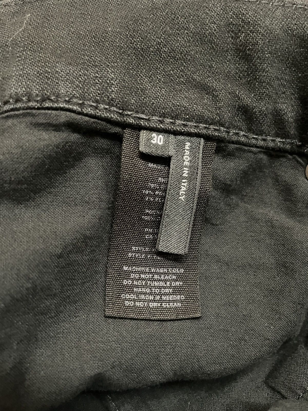 Helmut Lang Helmut Lang Cropped Cargo Jeans Size 30 BNWT Size US 30 / EU 46 - 10 Thumbnail