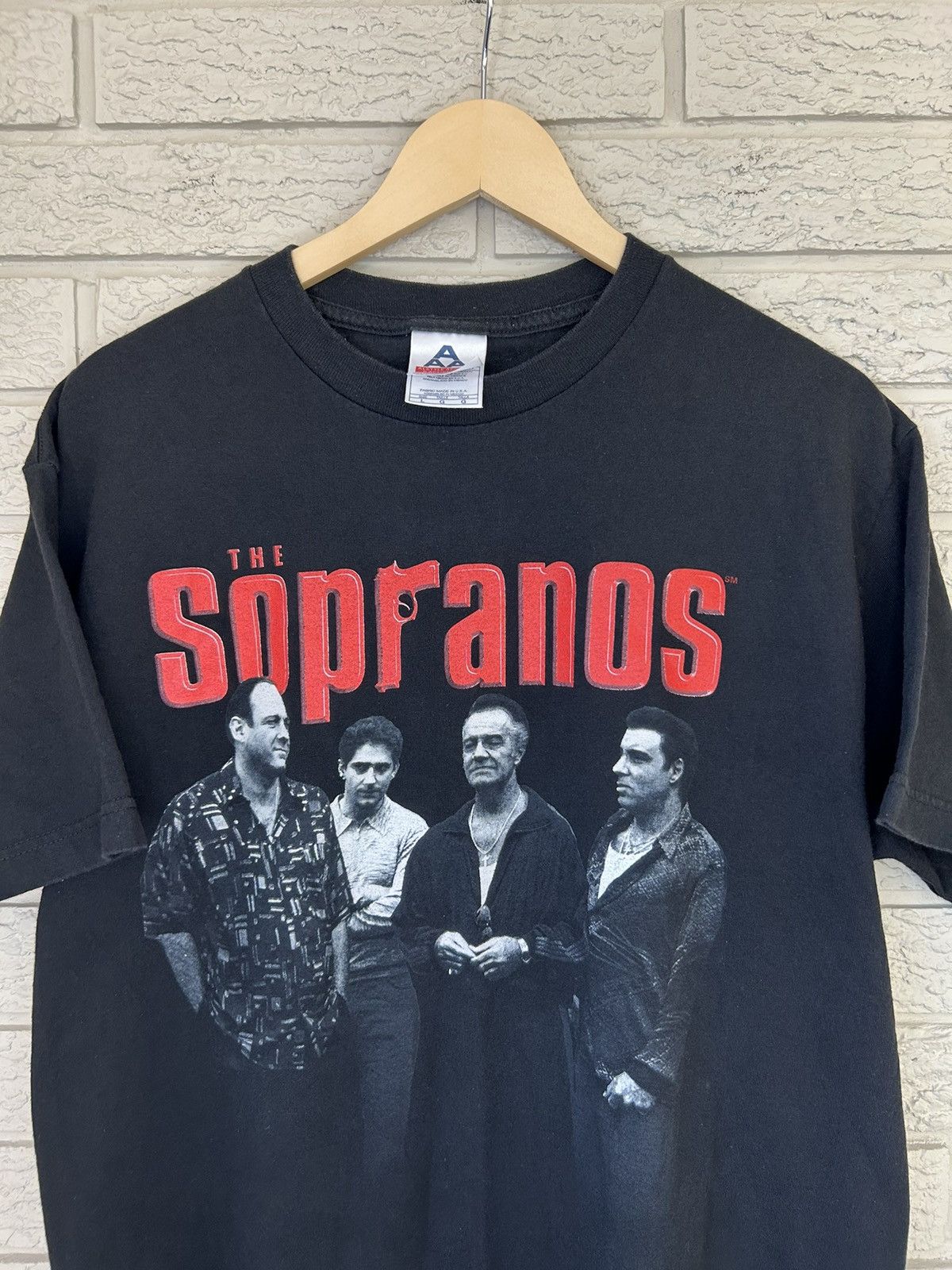 Vintage Vintage The Sopranos HBO Promo T Shirt Size US L / EU 52-54 / 3 - 2 Thumbnail