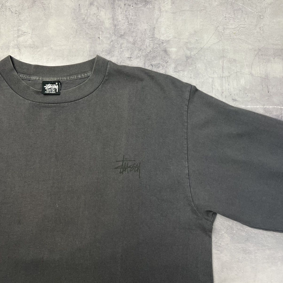 Stussy Rare! Stussy 80s Longsleeve Sweatshirt Vintage Old School Size US XL / EU 56 / 4 - 23 Thumbnail