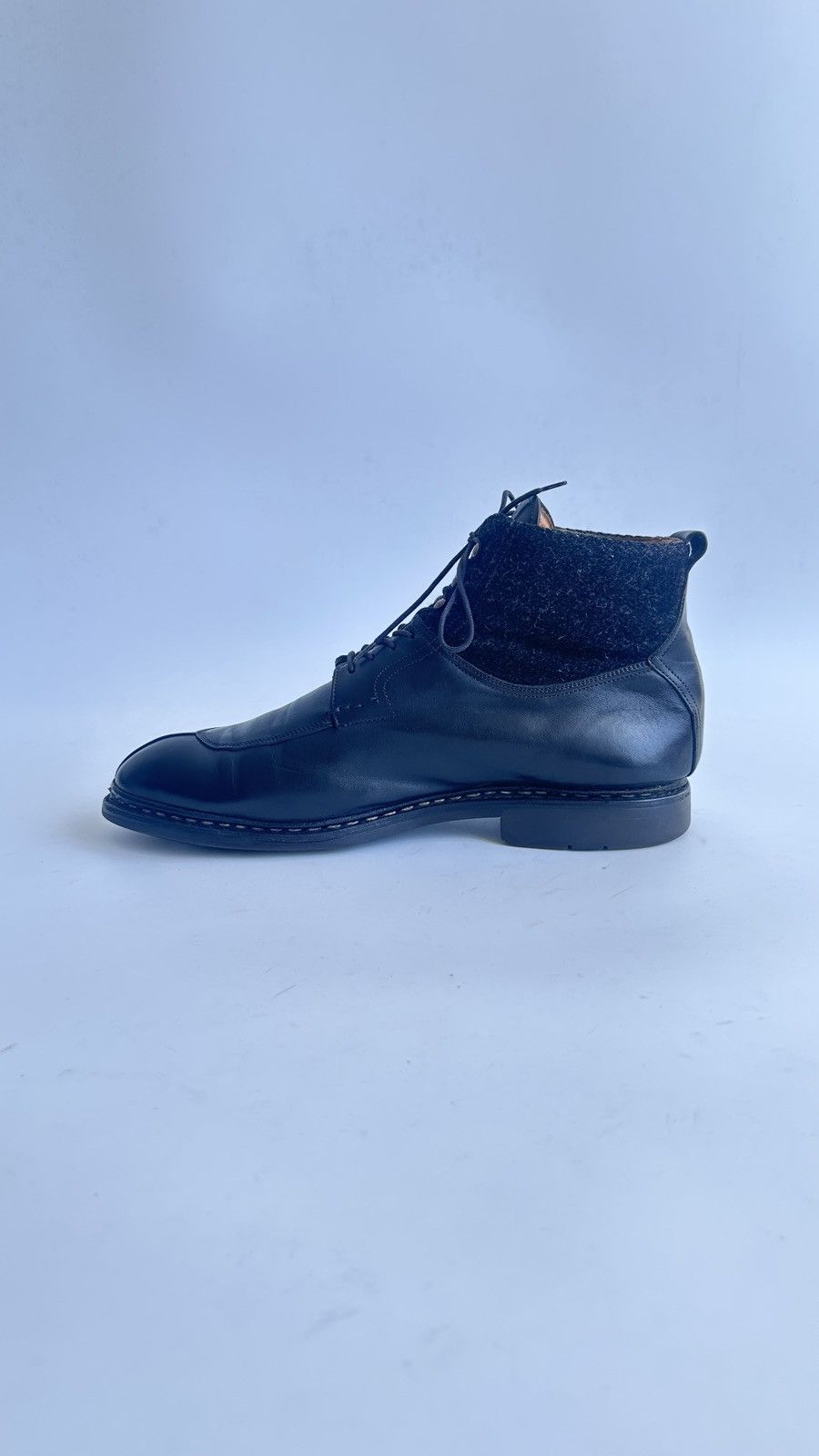 Heschung Heschung Sequoia Black Leather Boots Norwegian Welted Size US 8 / EU 41 - 9 Thumbnail
