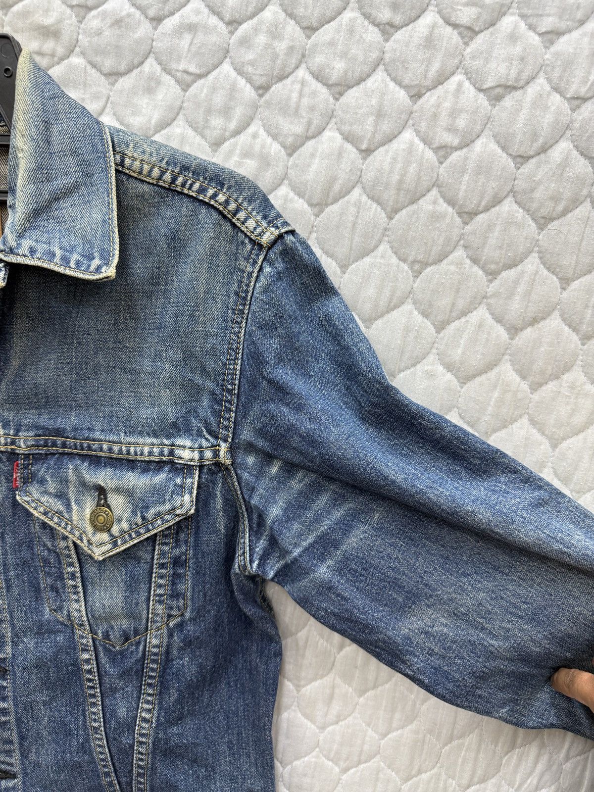 Levi's 🔥🔥🔥ARCHIVE VTG LEVIS BIG E TRUCKER JACKET Size US M / EU 48-50 / 2 - 12 Thumbnail