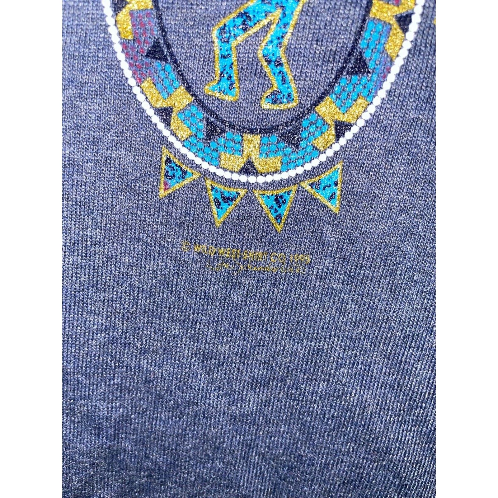 Jerzees Vintage Kokopelli Shirt Arizona Sedona AZ Aborginal Tee 90s Size US L / EU 52-54 / 3 - 6 Thumbnail
