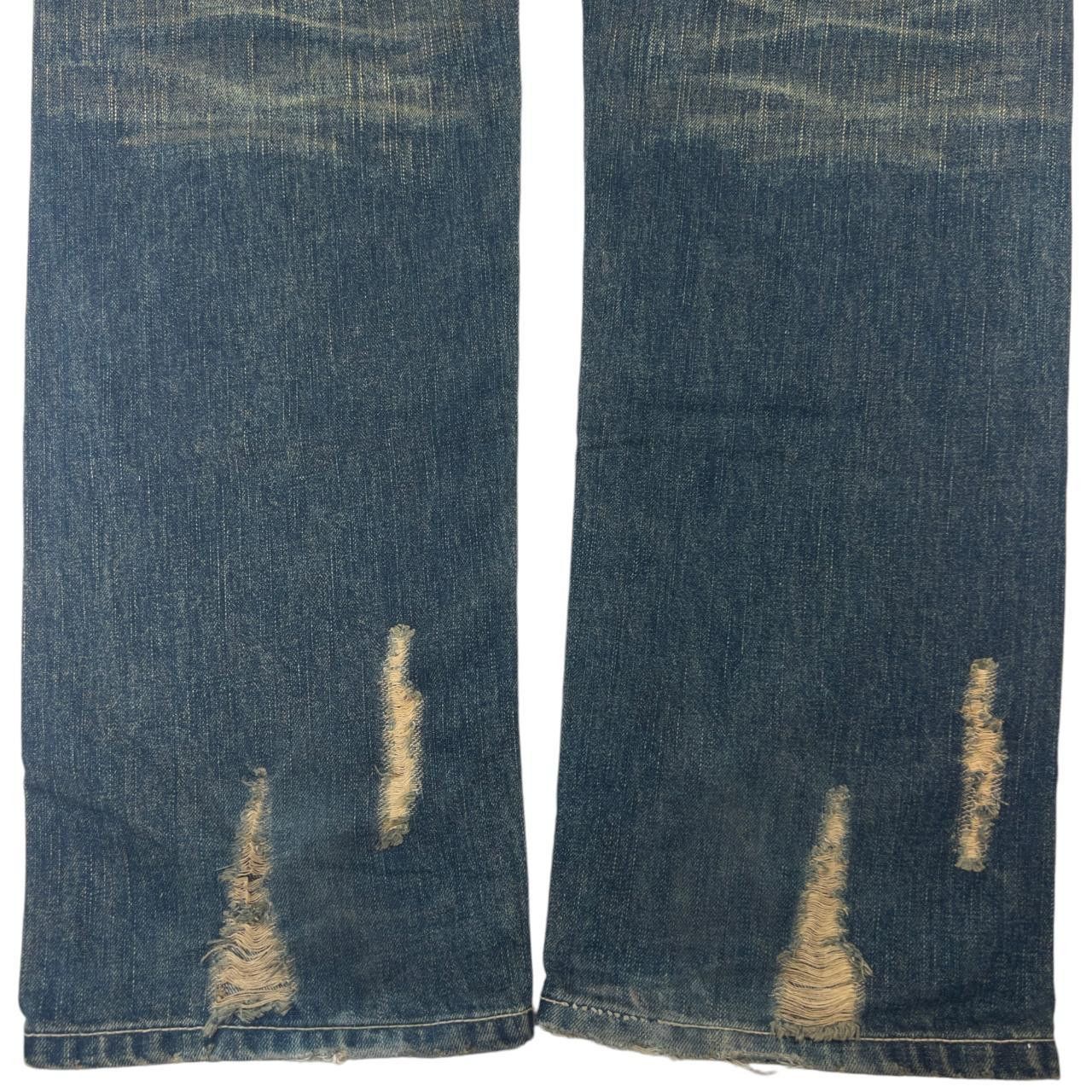 Other Vintage Big Train Japanese Embroidered Denim Jeans Size W31 Size US 31 - 6 Thumbnail
