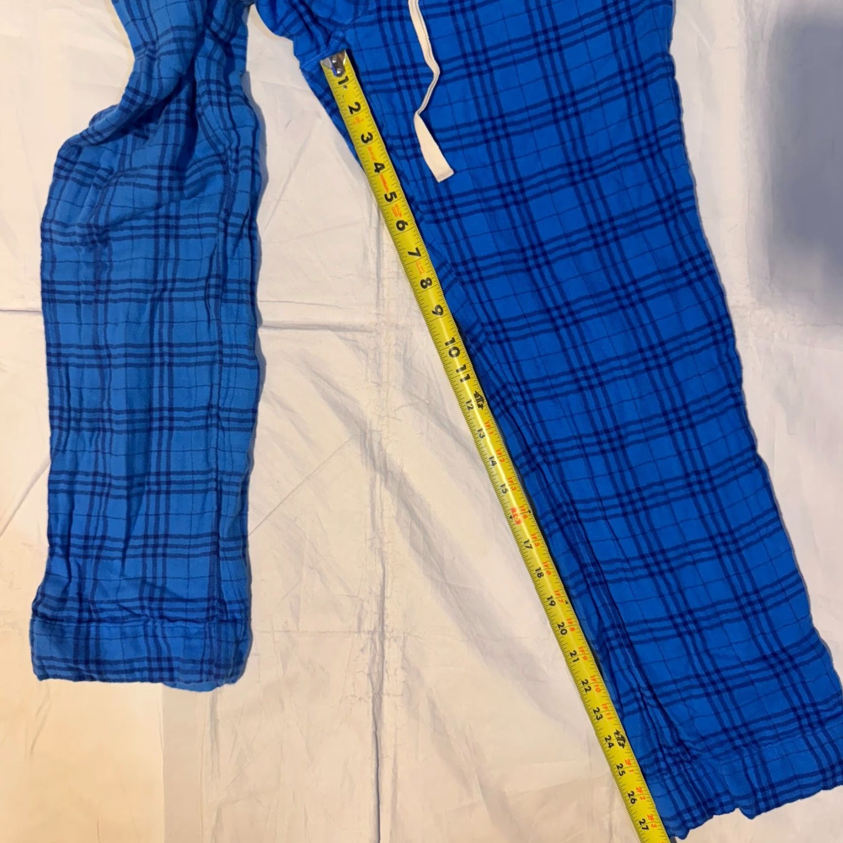 Vineyard Vines Vineyard Vines Pajama Pants Womens XS Flannel Plaid Blue Cotton 100% Pajama Pants Size 26" / US 2 / IT 38 - 4 Thumbnail