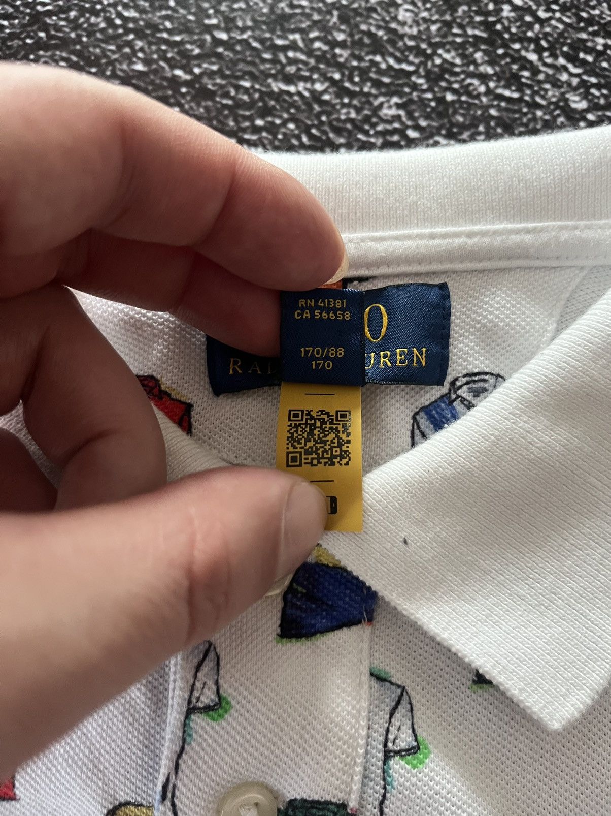 Vintage Vintage Ralph Polo Lauren Polo Logo Streetwear BlockCore Size US M / EU 48-50 / 2 - 7 Thumbnail