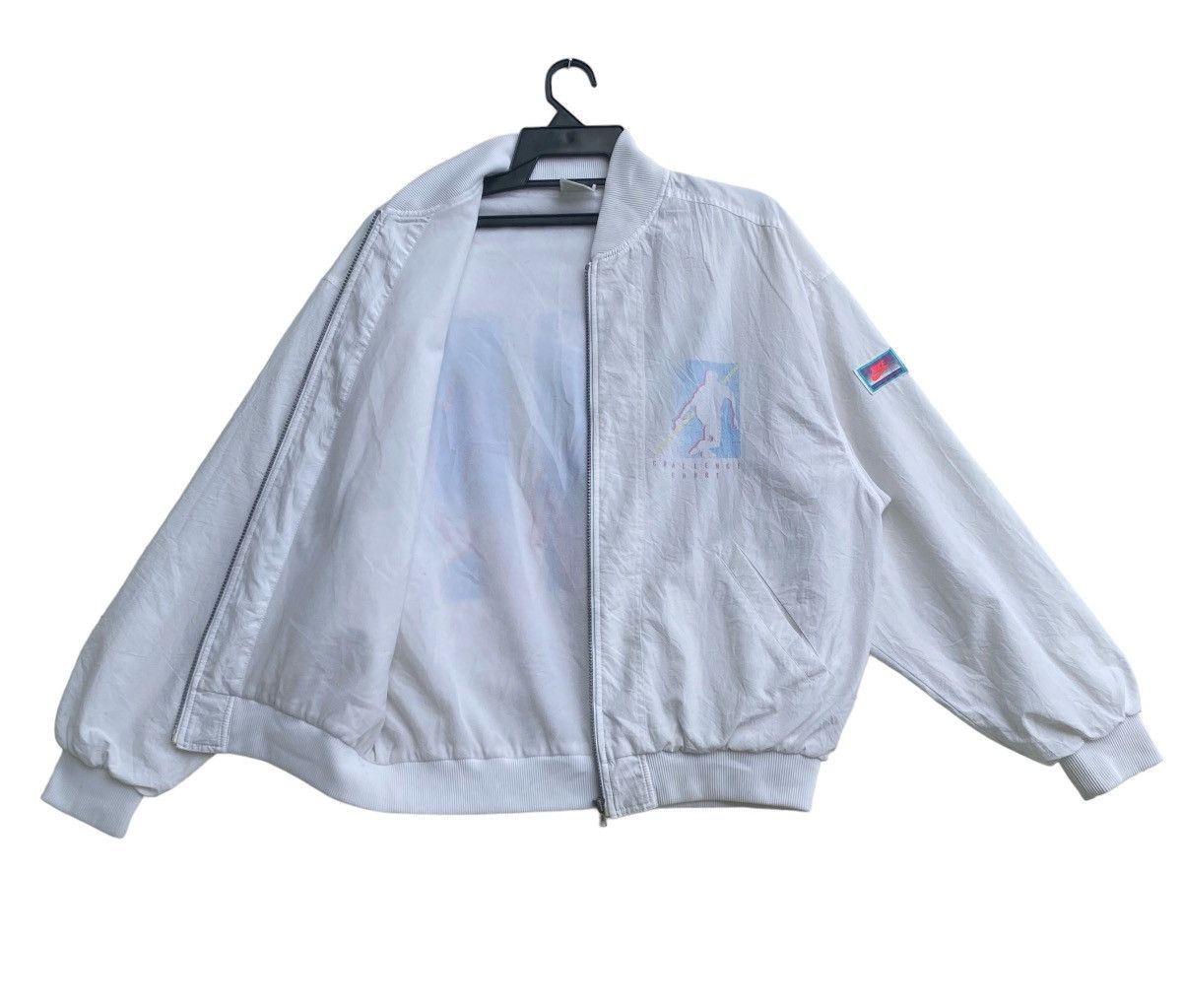 Vtg 90s Nike Challange Court for japan market bomber jacket