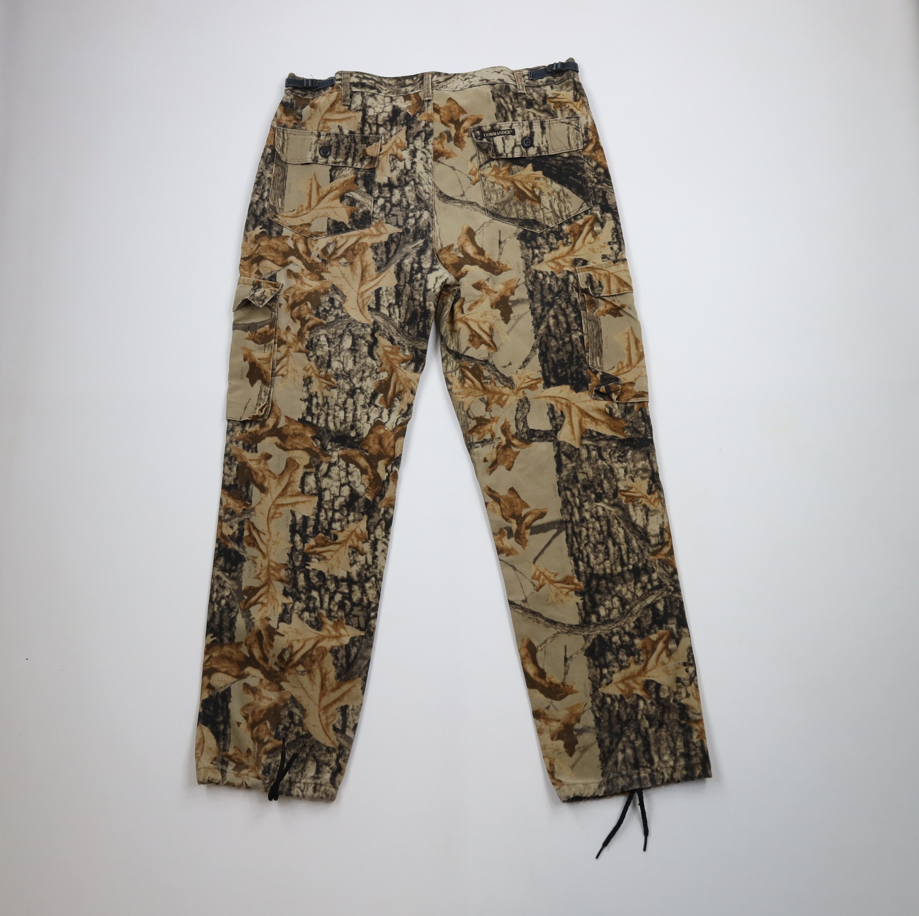 Vintage Vintage 90s Streetwear Camouflage Wide Leg Cargo Pants USA Size US 36 / EU 52 - 10 Thumbnail
