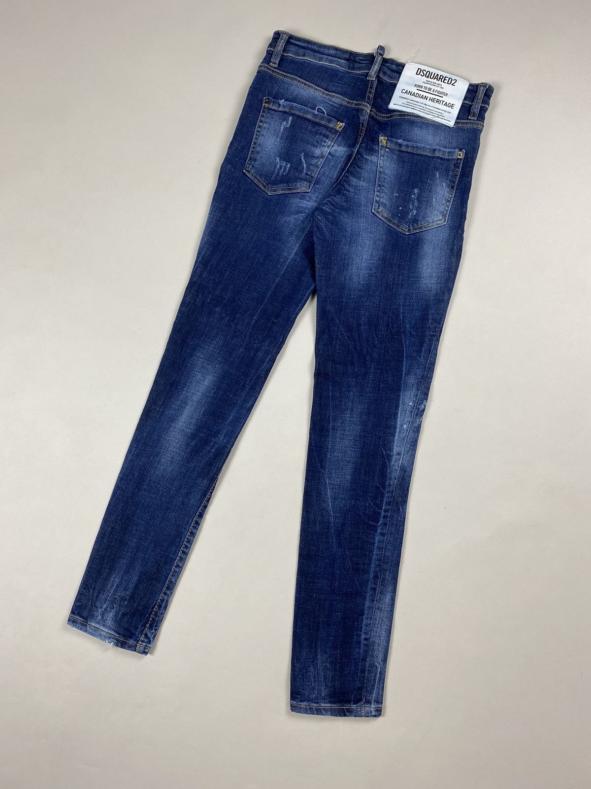 Dsquared2 Dsquared 2 ladies distressed denim jeans size 42 Size 28" / US 6 / IT 42 - 23 Thumbnail