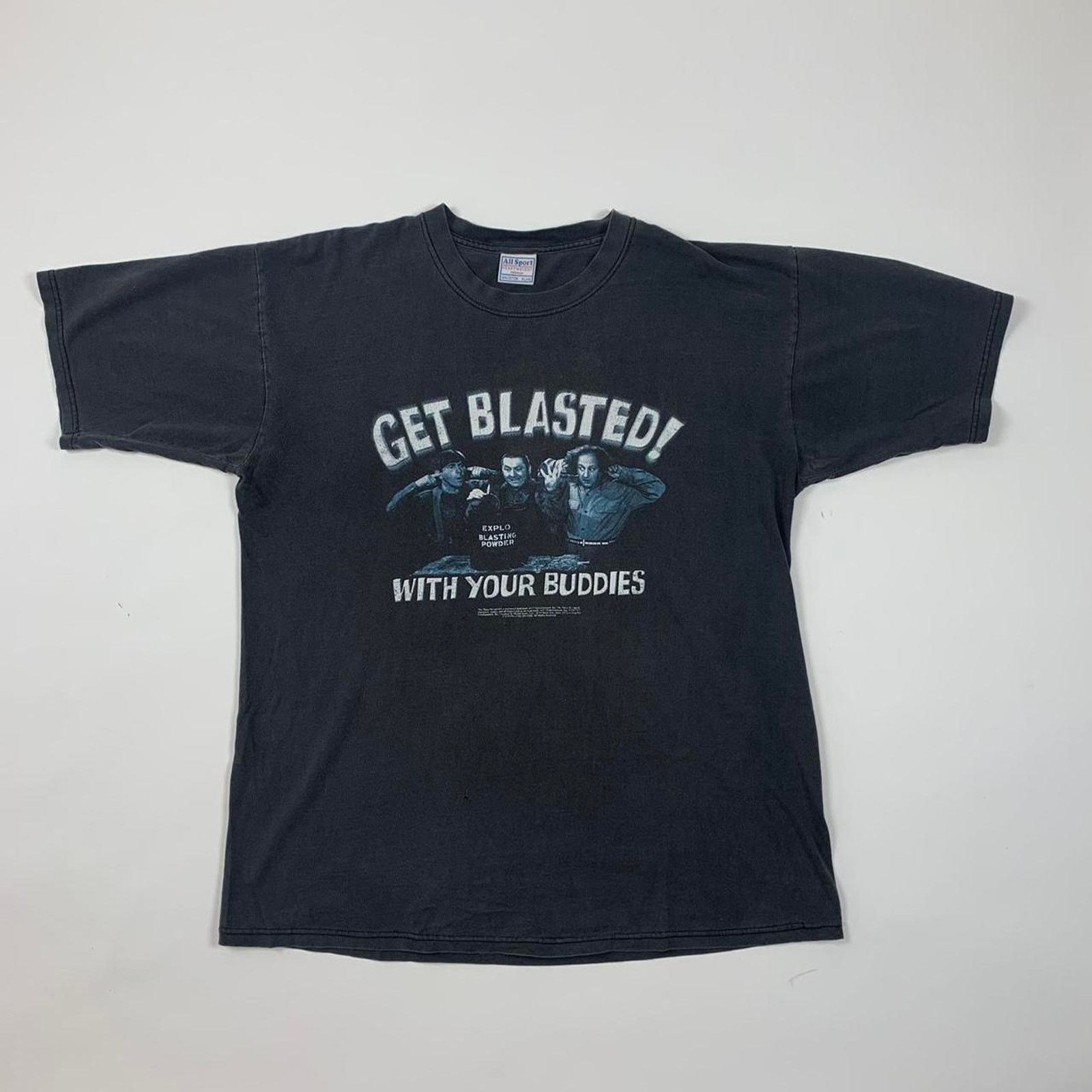 Vintage Vintage The Three Stooges “Get Blasted With Your Buddies” Size US XL / EU 56 / 4 - 2 Thumbnail
