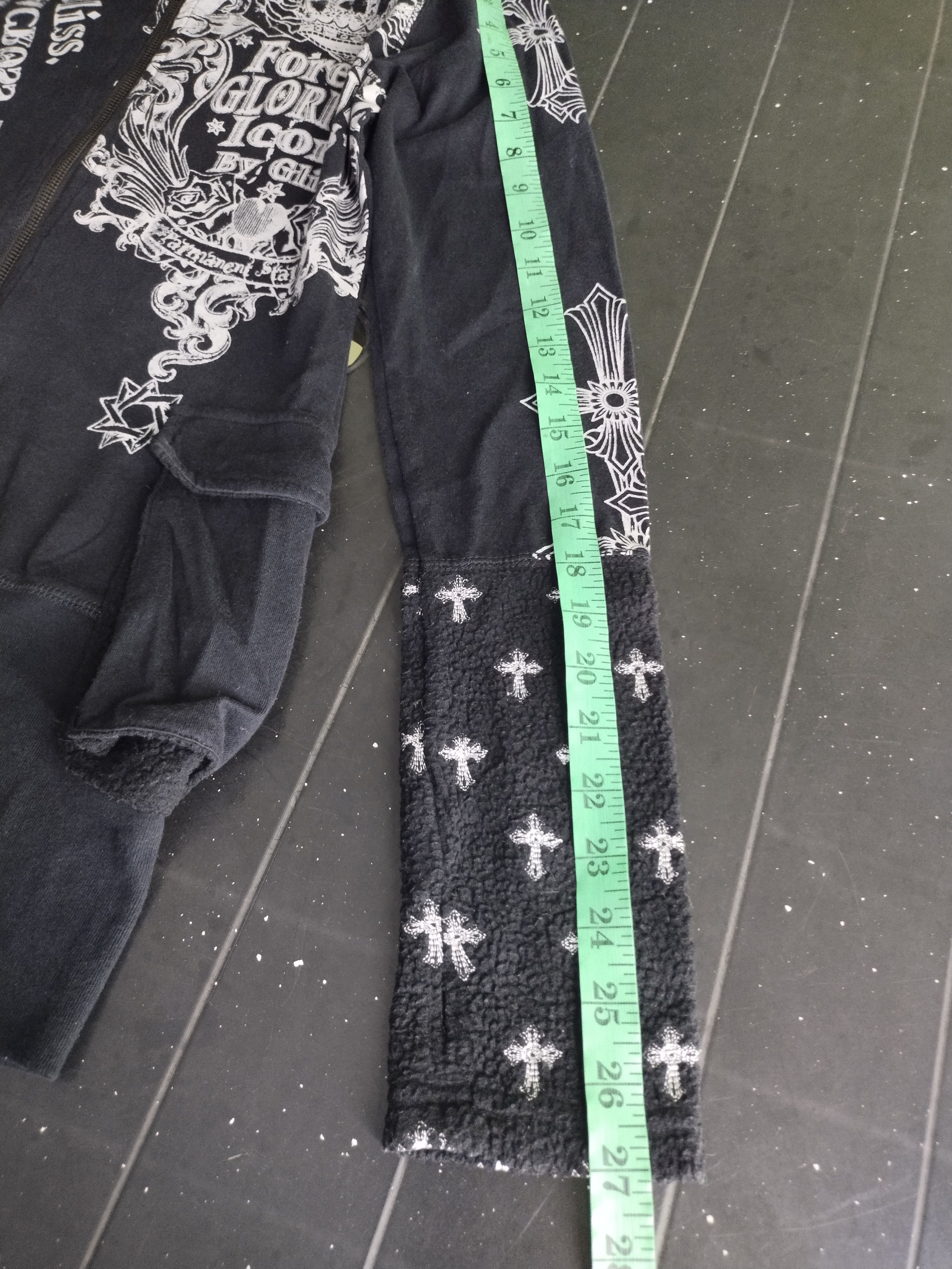 Japanese Brand GHTZ Japanese Punk If Six Was Nine Hoodie Size M / US 6-8 / IT 42-44 - 18 Thumbnail