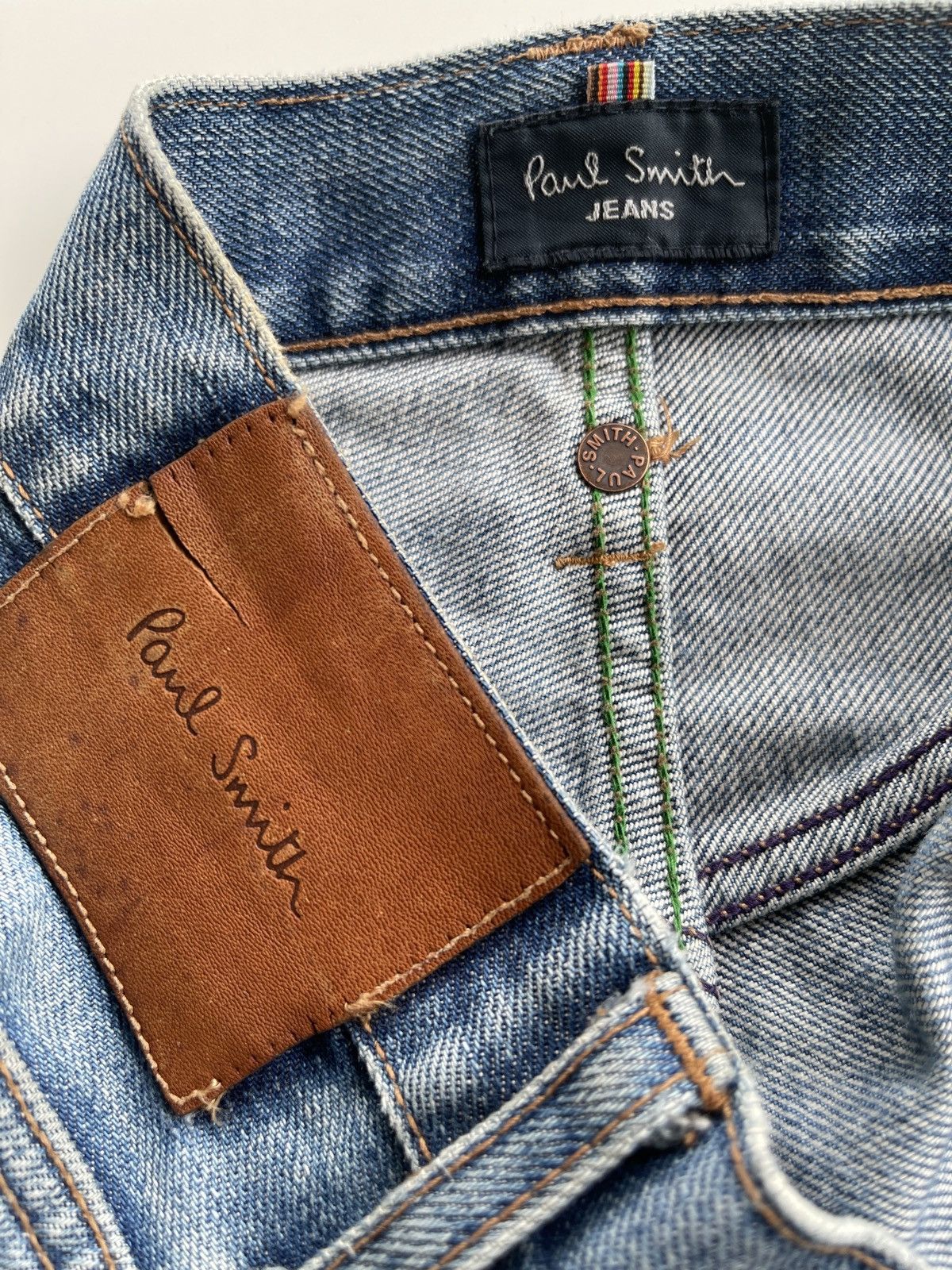 Paul Smith Paul Smith Distressed Patchwork Jeans Size US 34 / EU 50 - 11 Thumbnail