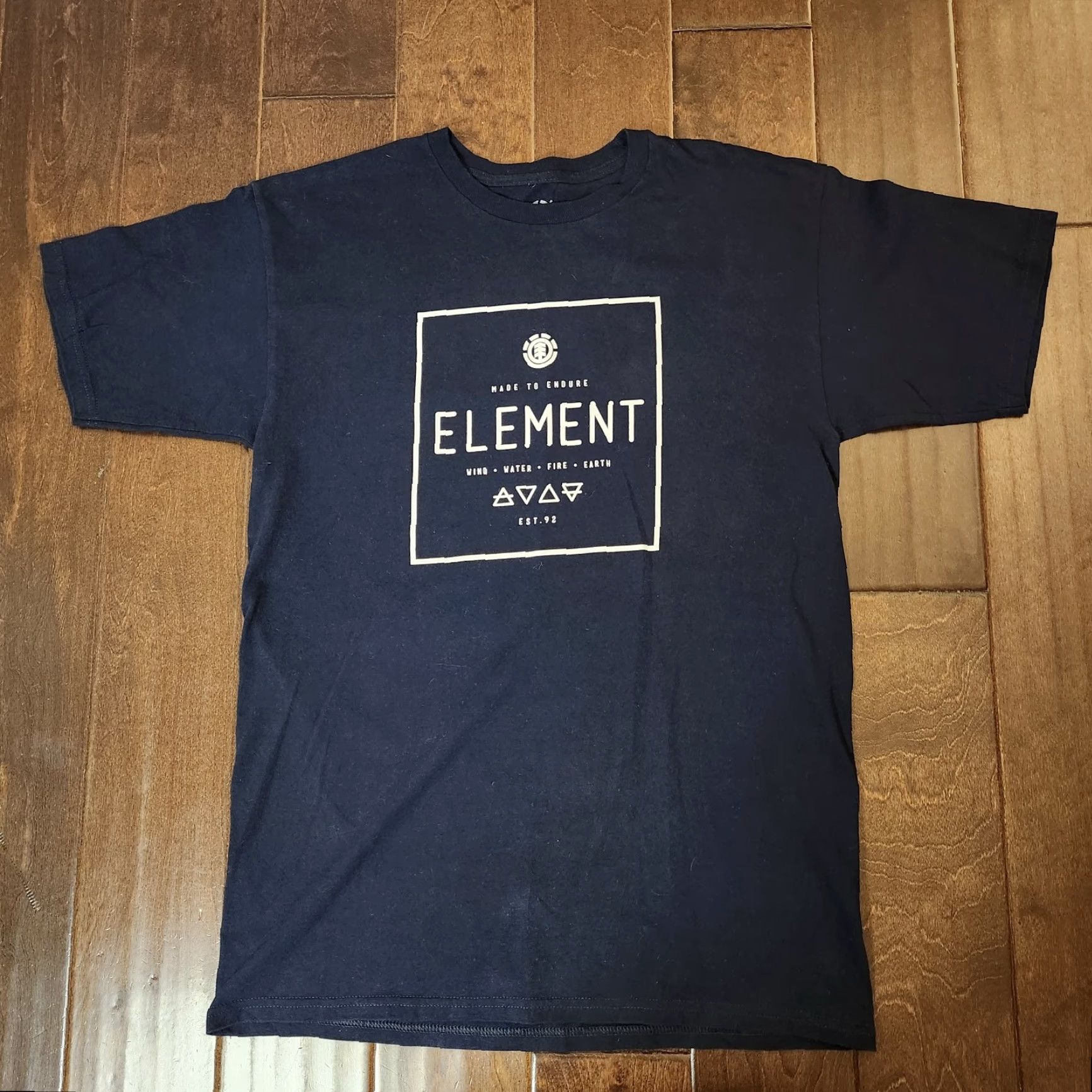 Element Element Shirt Mens Navy Blue Alchemist Box Tee M Skateboard Graphic Print Casual Size US M / EU 48-50 / 2 - 2 Thumbnail