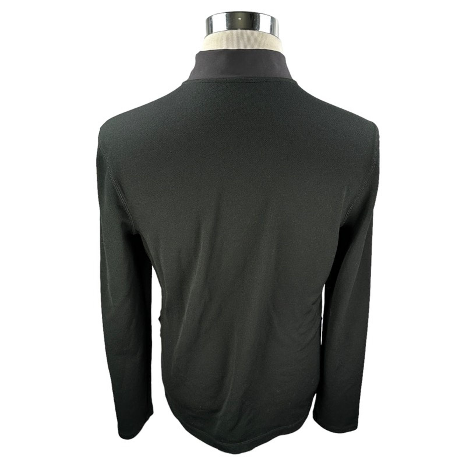 Lululemon Lululemon Long Weekend Jacket M Black Solid Zip Athleisure Size US M / EU 48-50 / 2 - 2 Thumbnail