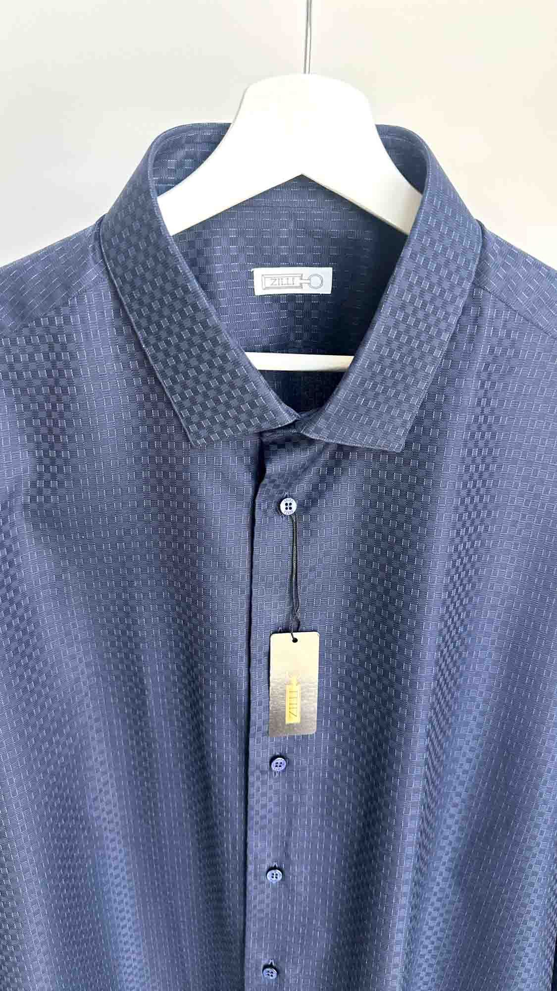 Zilli Men's shirt ZILLI Size US XXL / EU 58 / 5 - 4 Thumbnail