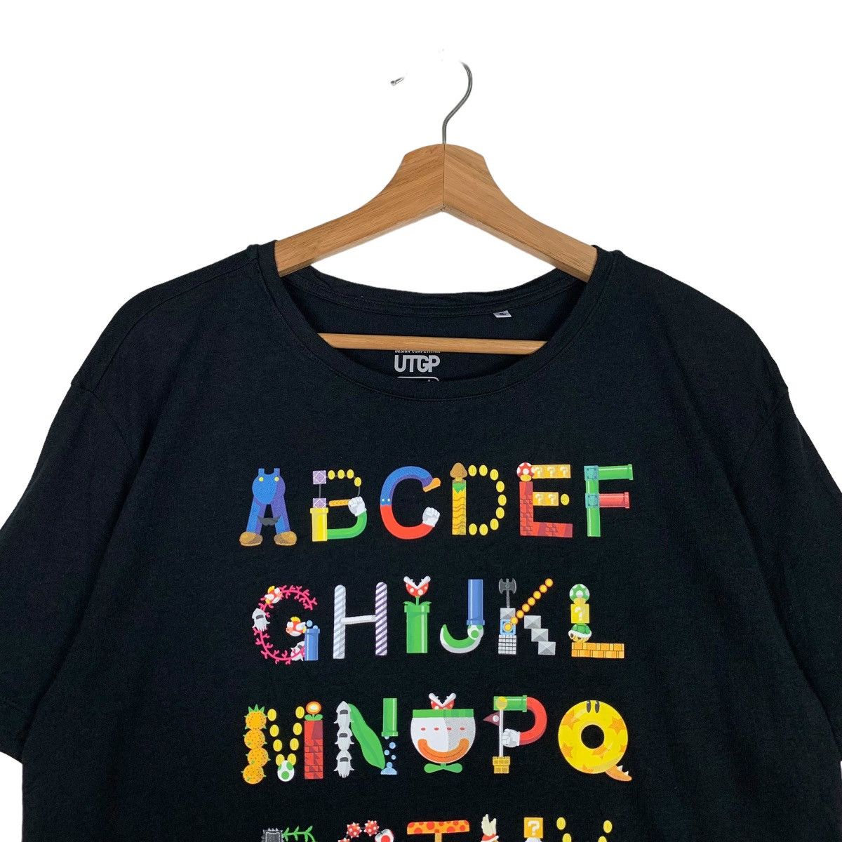 Japanese Brand UTGP NINTENDO A TO Z GRAPHIC TEES #0210-C10 Size US M / EU 48-50 / 2 - 3 Thumbnail