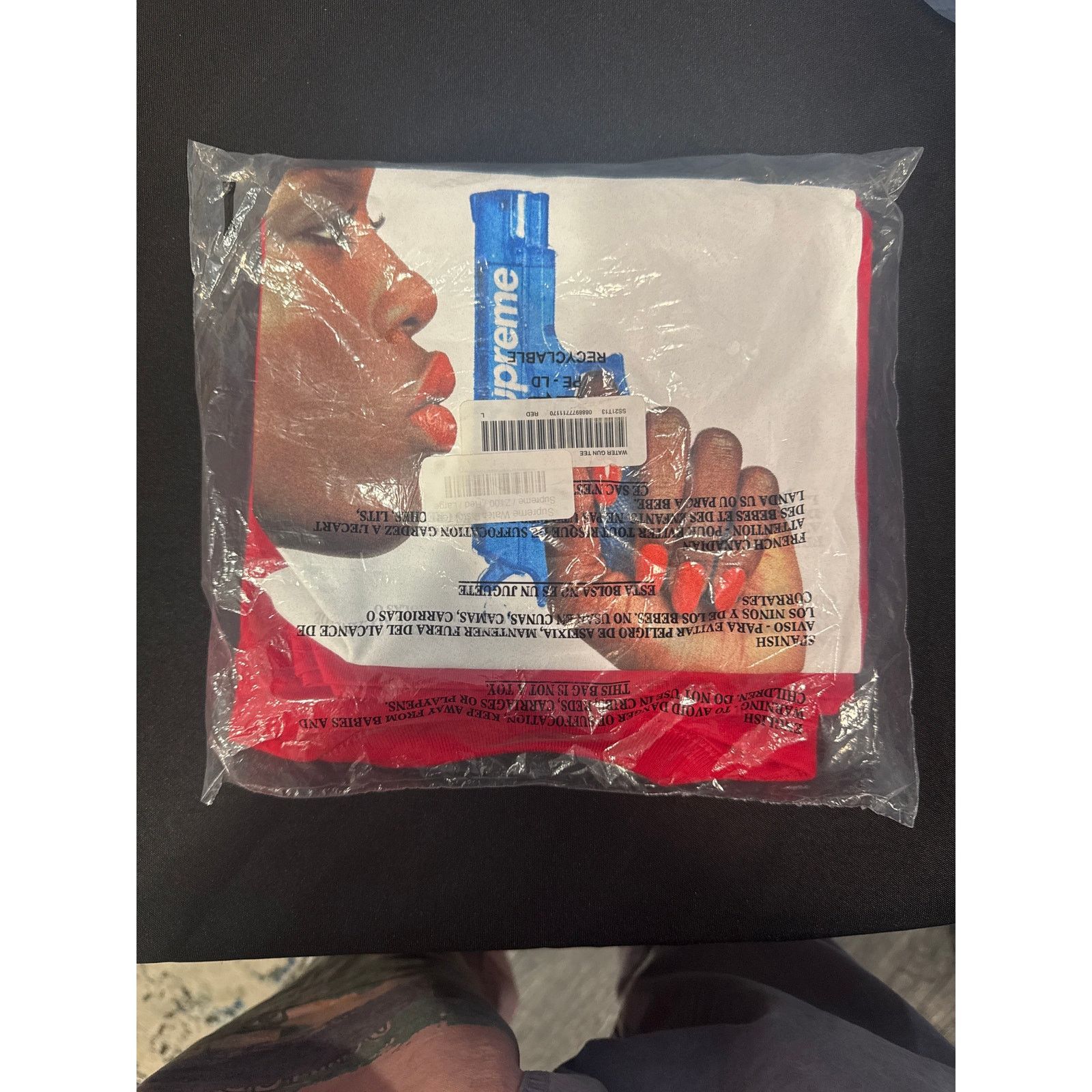 Supreme SUPREME WATER GUN T red size L new in plastic Size US L / EU 52-54 / 3 - 2 Thumbnail