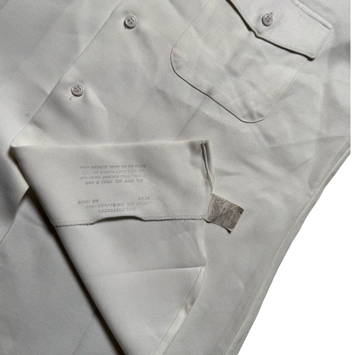 Other Flying Cross Navy Twill Button Shirt Military White M/L Size US M / EU 48-50 / 2 - 5 Thumbnail