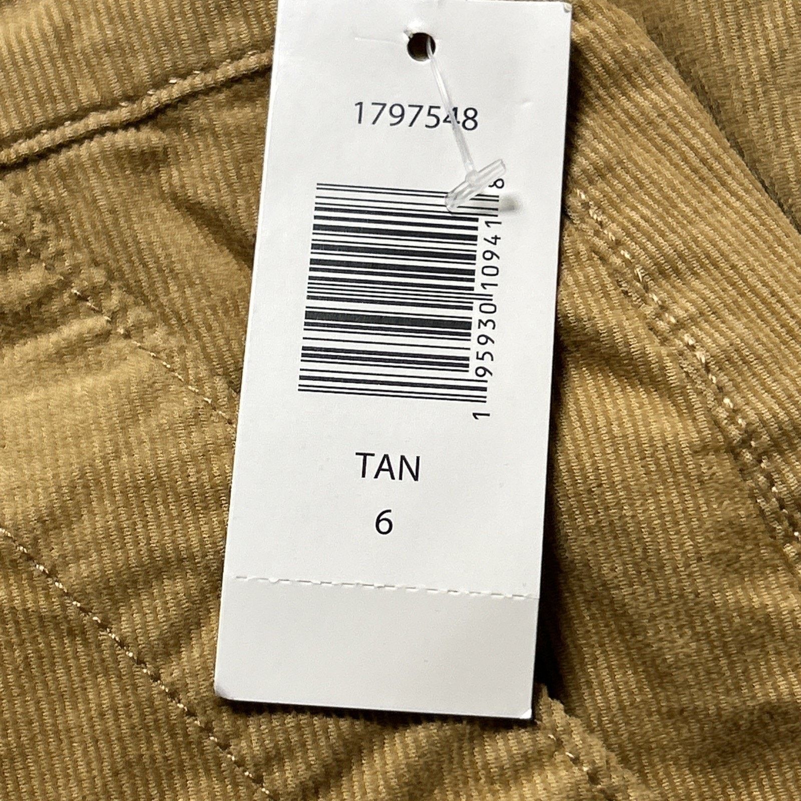 Weatherproof Deadstock Corduroy Beyond Baggy Pants Womens 6 34x30 Wide Size 28" / US 6 / IT 42 - 4 Thumbnail