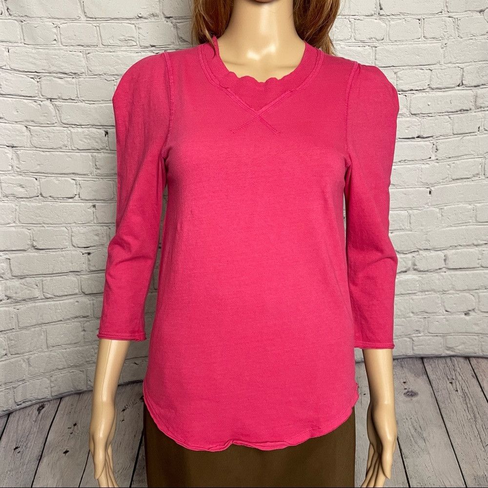 Free People NWT New $58 Free People Clover Top Rose Hypnotic Size XS Size XS / US 0-2 / IT 36-38 - 3 Thumbnail