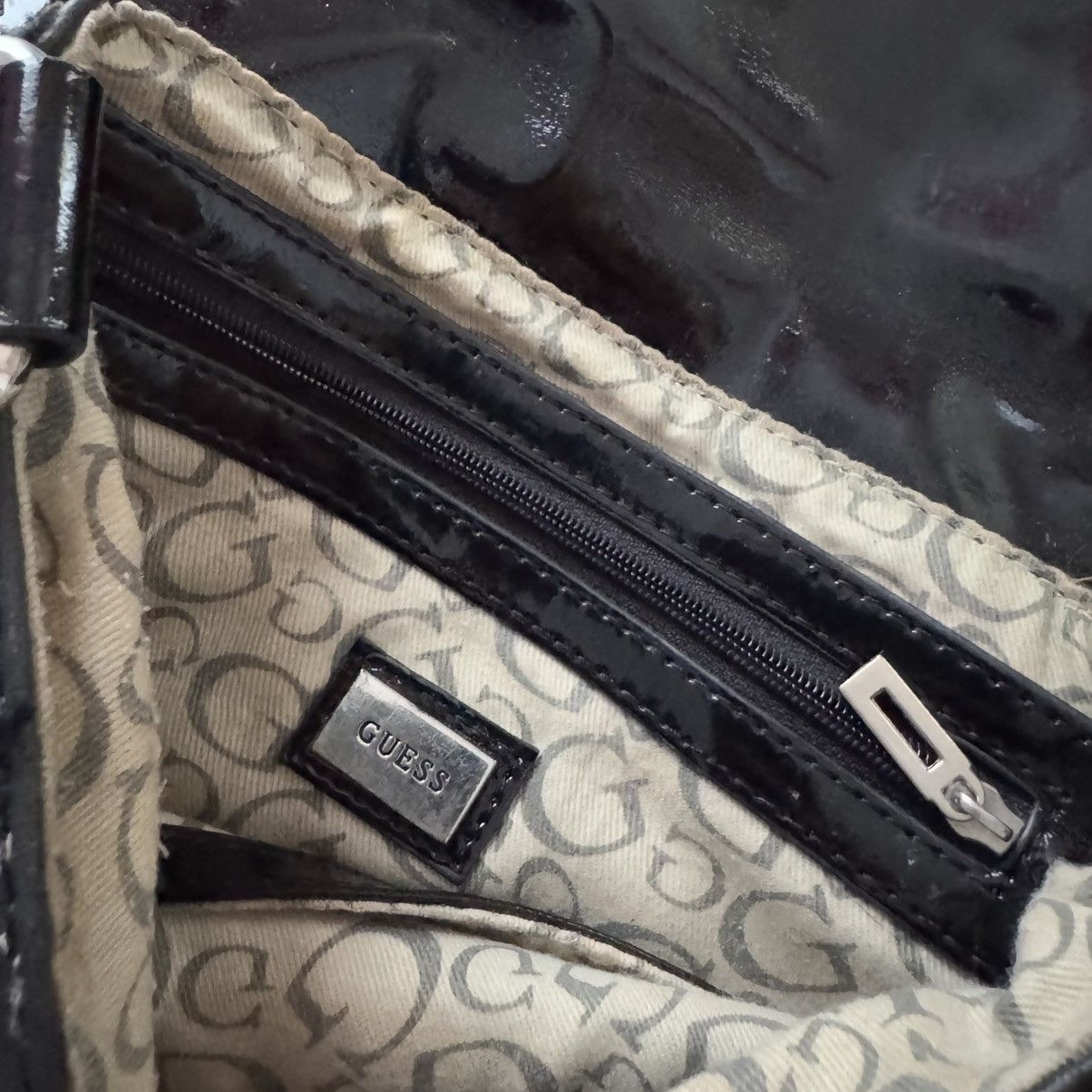 Guess × Japanese Brand × Vintage Guess Vintage Y2K Sexy Glam Crossbody Bag Size ONE SIZE - 12 Thumbnail