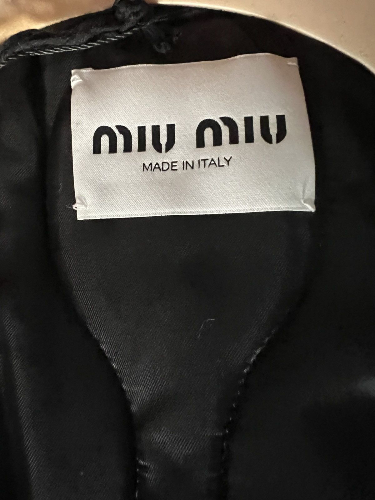 Miu Miu 🔥$4.6K VALUE🔥RUNWAY waxed denim blouson jacket Size US M / EU 48-50 / 2 - 9 Thumbnail
