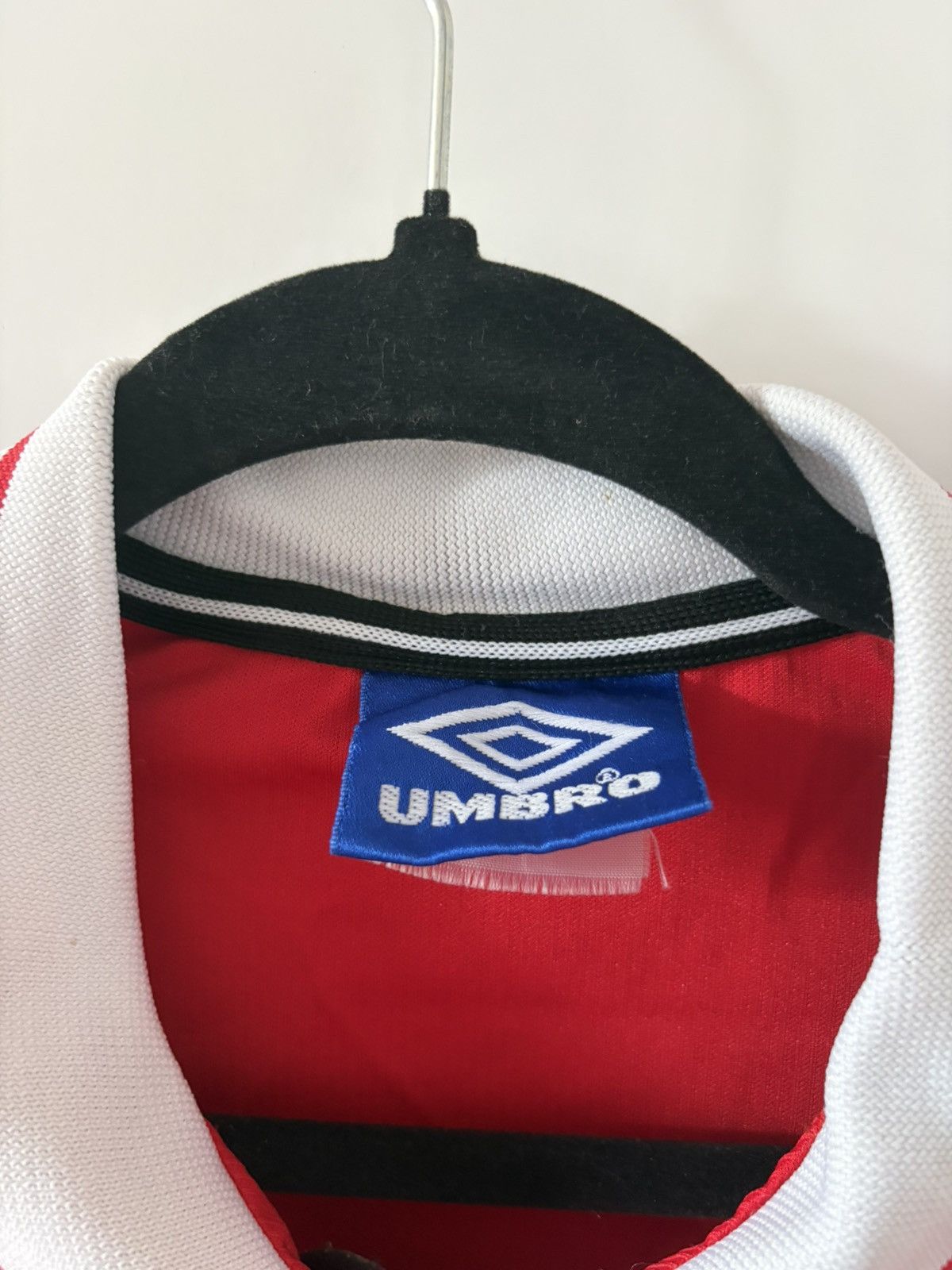 Manchester United umbro 1998-2000 domowa Vintage — zdjęcie 4