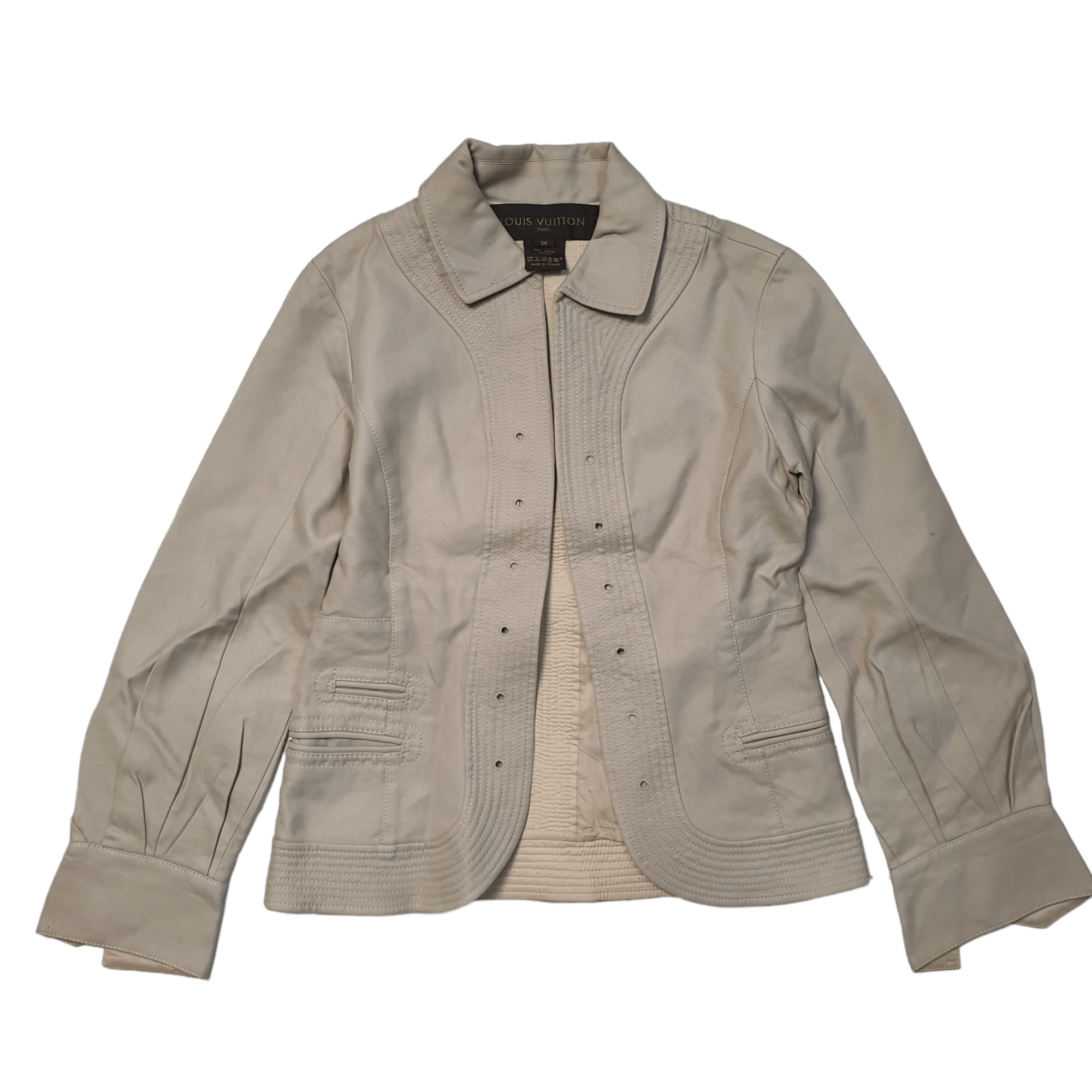 Vintage Louis Vuitton Woman Heavy Cotton Jacket