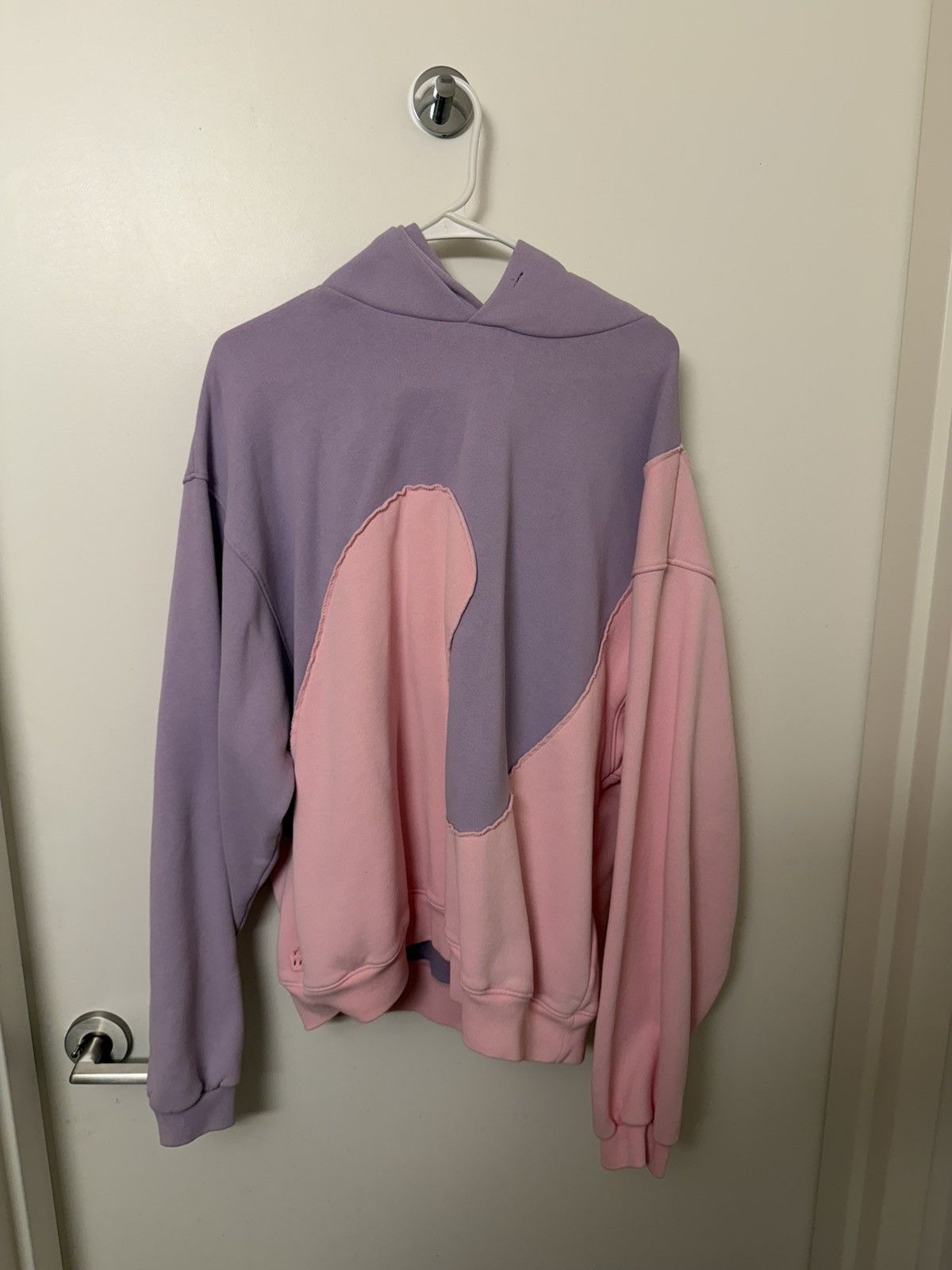 ERL ERL Wave Hoodie Pastel Purple/Pink Size US L / EU 52-54 / 3 - 1 Thumbnail