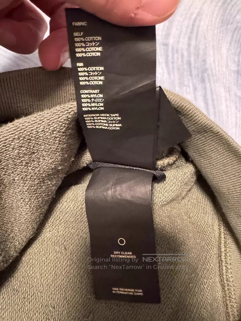 Fear of God fear of god 6th Henry Collar Matcha Green Size US M / EU 48-50 / 2 - 7 Thumbnail