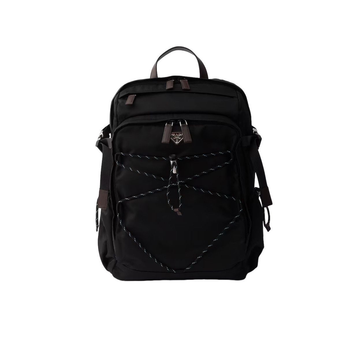Prada PRADA Speedrock $3100 Black Re-Nylon/Leather Backpack New & Size ONE SIZE - 1 Thumbnail