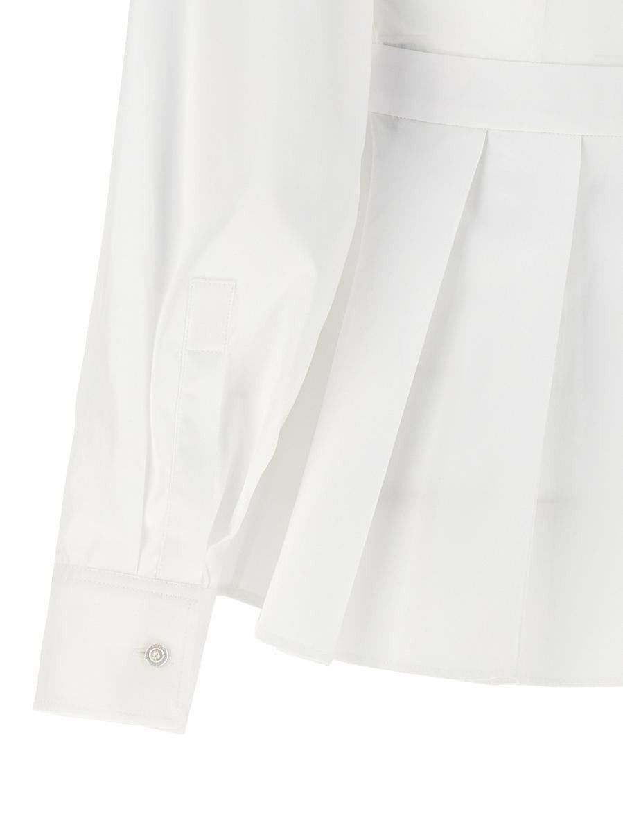 Alexander McQueen o1y0325 Shirt in White Size XS / US 0-2 / IT 36-38 - 4 Thumbnail