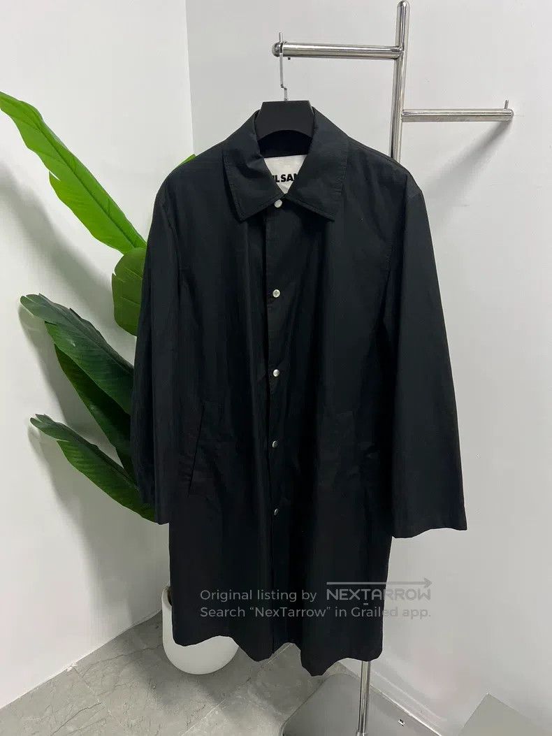 Jil Sander Jil Sander size 50 Big Logo Windbreaker Size L / US 10 / IT 46 - 1 Thumbnail